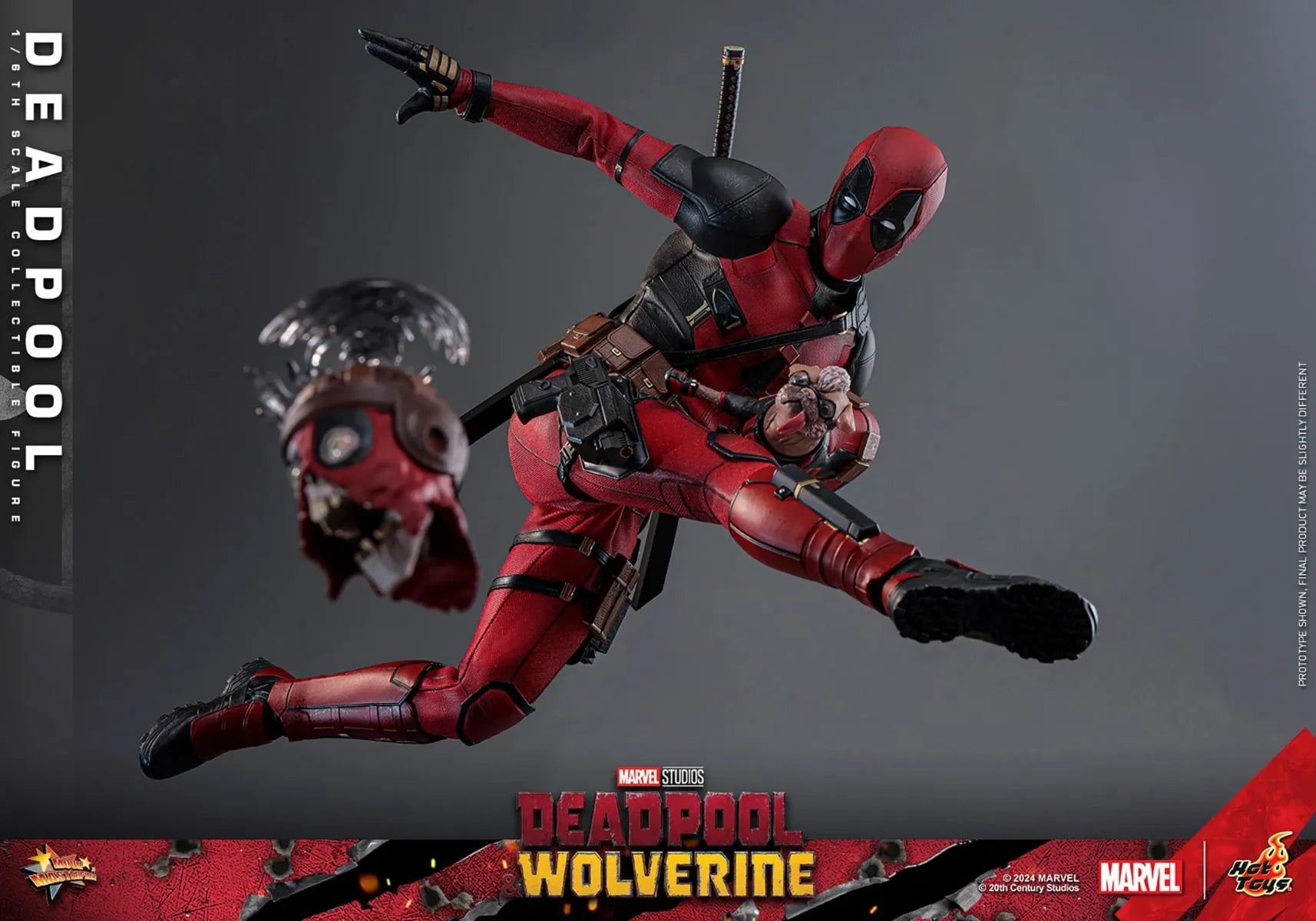 HOTMMS746 Deadpool & Wolverine - Deadpool 1:6 Scale Collectable Action Figure - Hot Toys - Titan Pop Culture