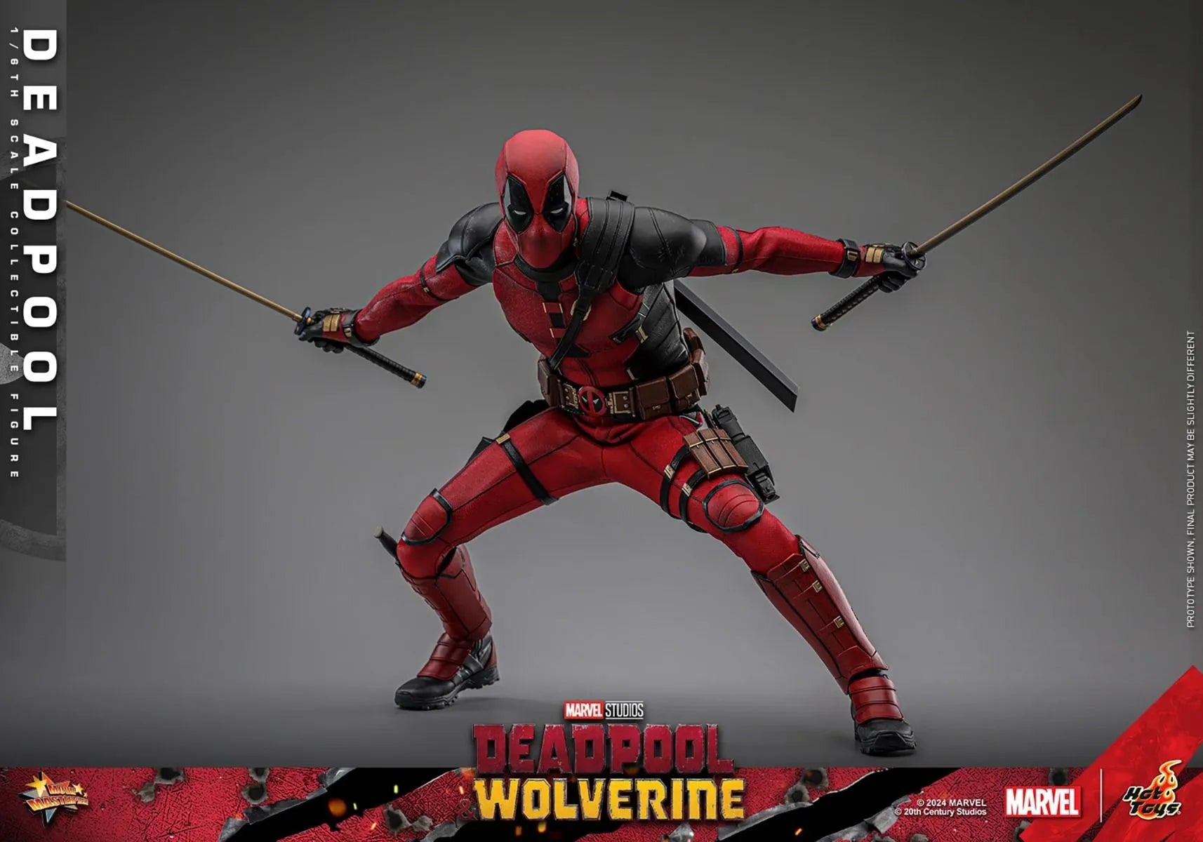 HOTMMS746 Deadpool & Wolverine - Deadpool 1:6 Scale Collectable Action Figure - Hot Toys - Titan Pop Culture