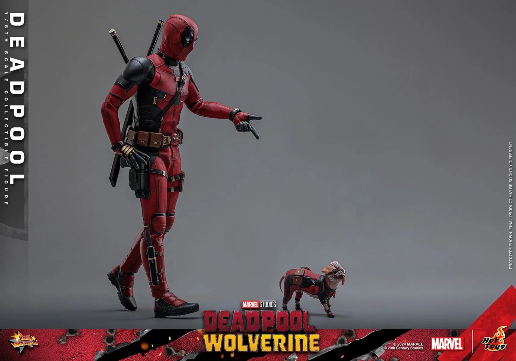 HOTMMS746 Deadpool & Wolverine - Deadpool 1:6 Scale Collectable Action Figure - Hot Toys - Titan Pop Culture