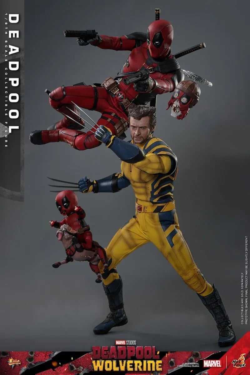 HOTMMS746 Deadpool & Wolverine - Deadpool 1:6 Scale Collectable Action Figure - Hot Toys - Titan Pop Culture