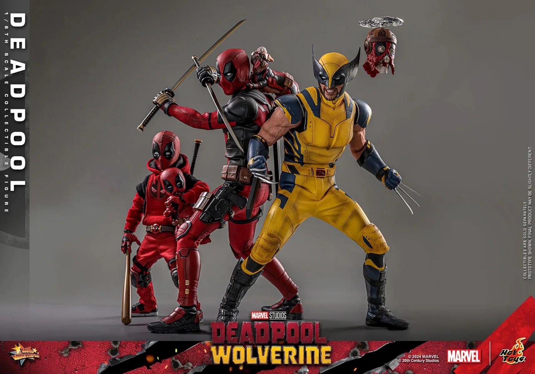 HOTMMS746 Deadpool & Wolverine - Deadpool 1:6 Scale Collectable Action Figure - Hot Toys - Titan Pop Culture