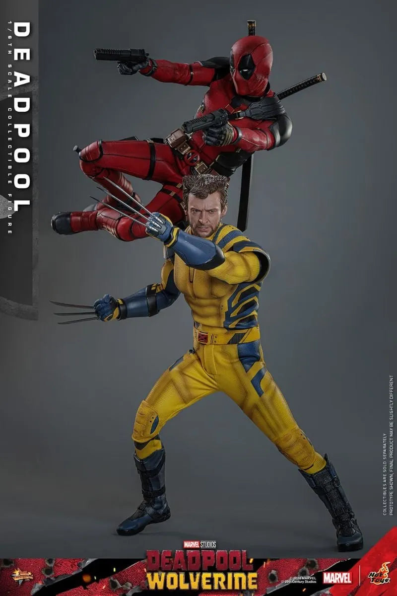 HOTMMS746 Deadpool & Wolverine - Deadpool 1:6 Scale Collectable Action Figure - Hot Toys - Titan Pop Culture