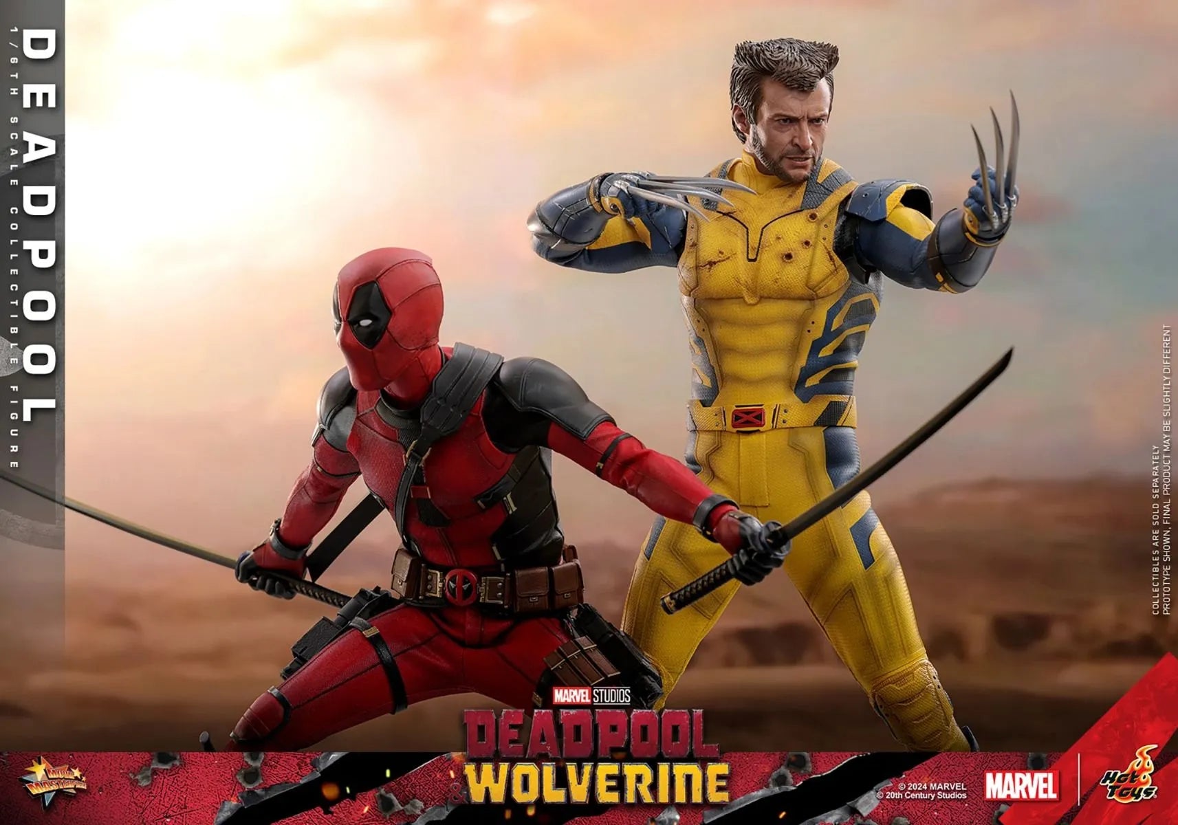 HOTMMS746 Deadpool & Wolverine - Deadpool 1:6 Scale Collectable Action Figure - Hot Toys - Titan Pop Culture