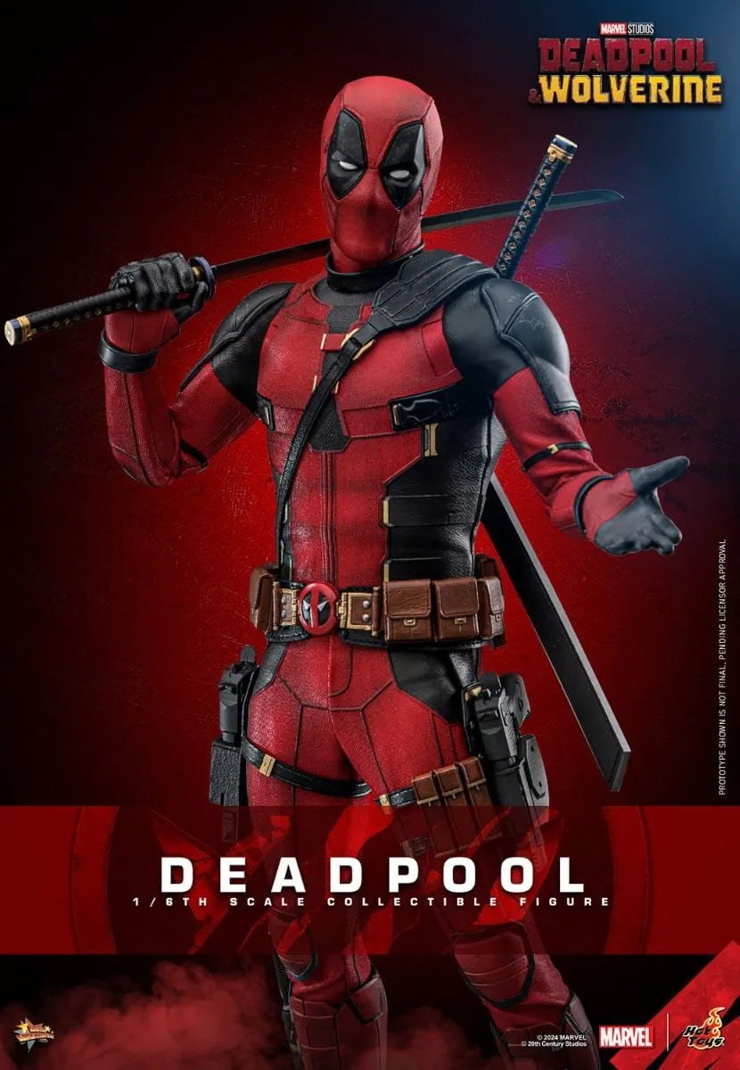 HOTMMS746 Deadpool & Wolverine - Deadpool 1:6 Scale Collectable Action Figure - Hot Toys - Titan Pop Culture