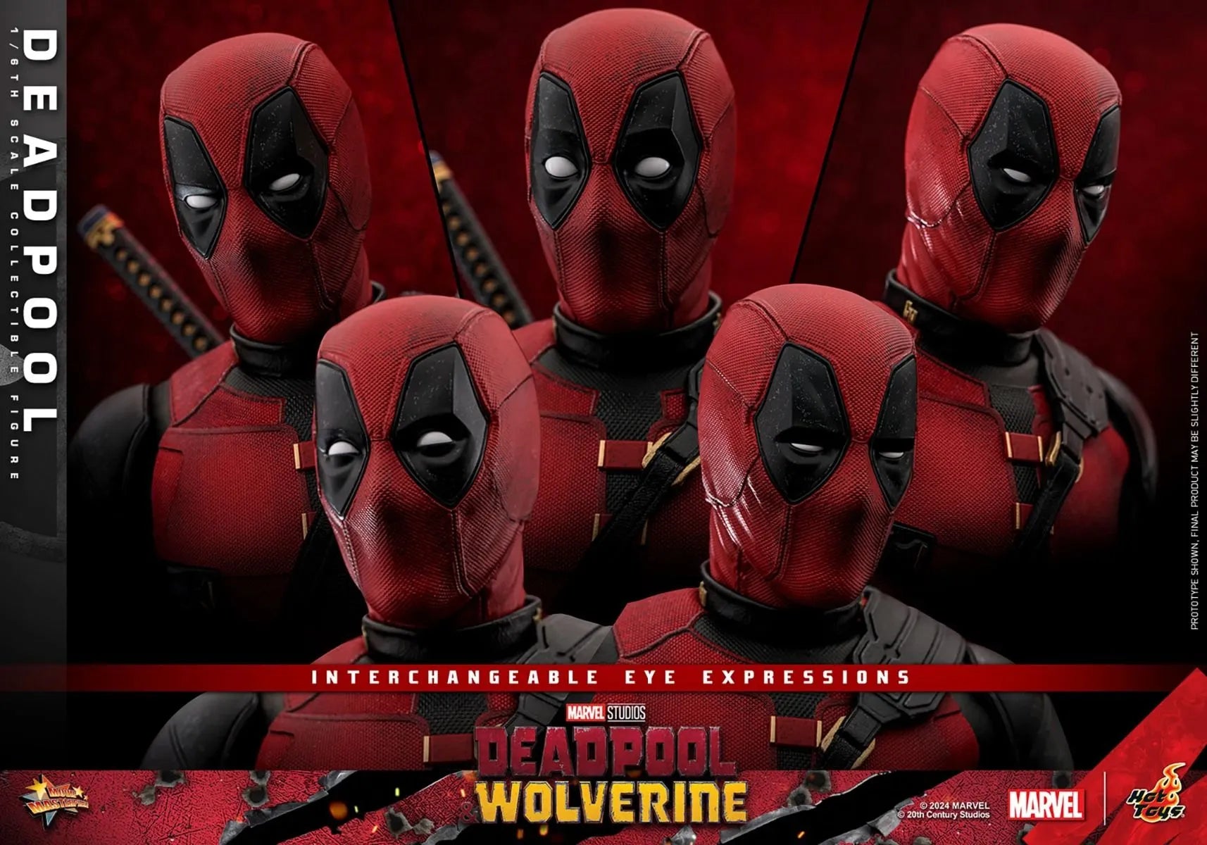 HOTMMS746 Deadpool & Wolverine - Deadpool 1:6 Scale Collectable Action Figure - Hot Toys - Titan Pop Culture