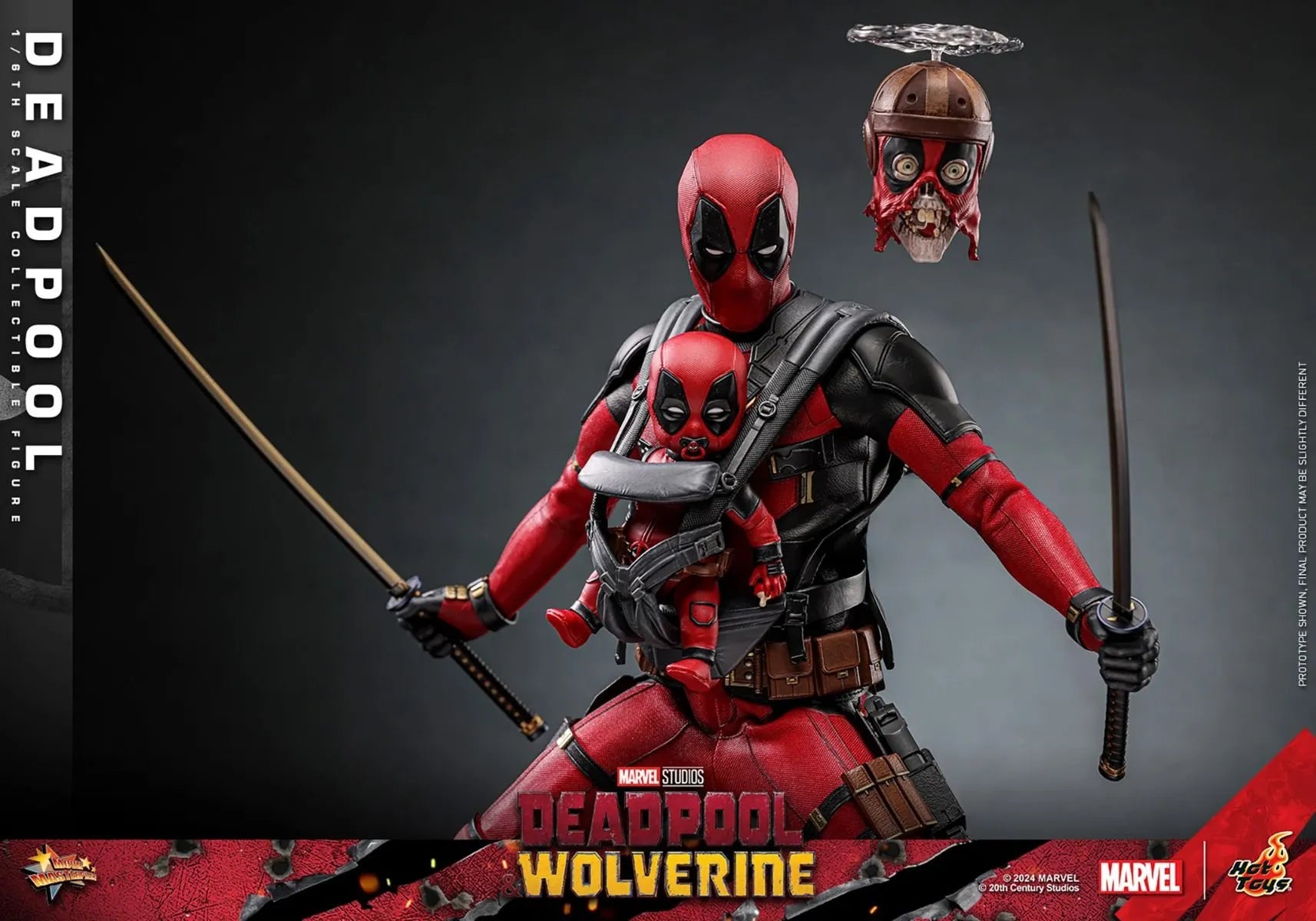 HOTMMS746 Deadpool & Wolverine - Deadpool 1:6 Scale Collectable Action Figure - Hot Toys - Titan Pop Culture