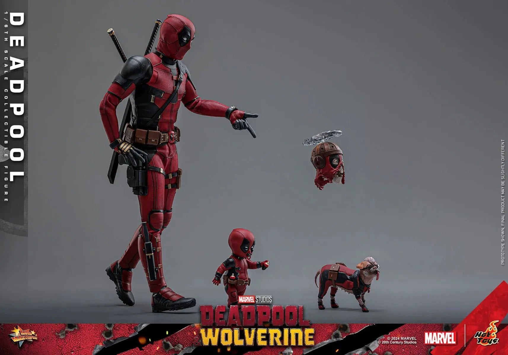 HOTMMS746 Deadpool & Wolverine - Deadpool 1:6 Scale Collectable Action Figure - Hot Toys - Titan Pop Culture