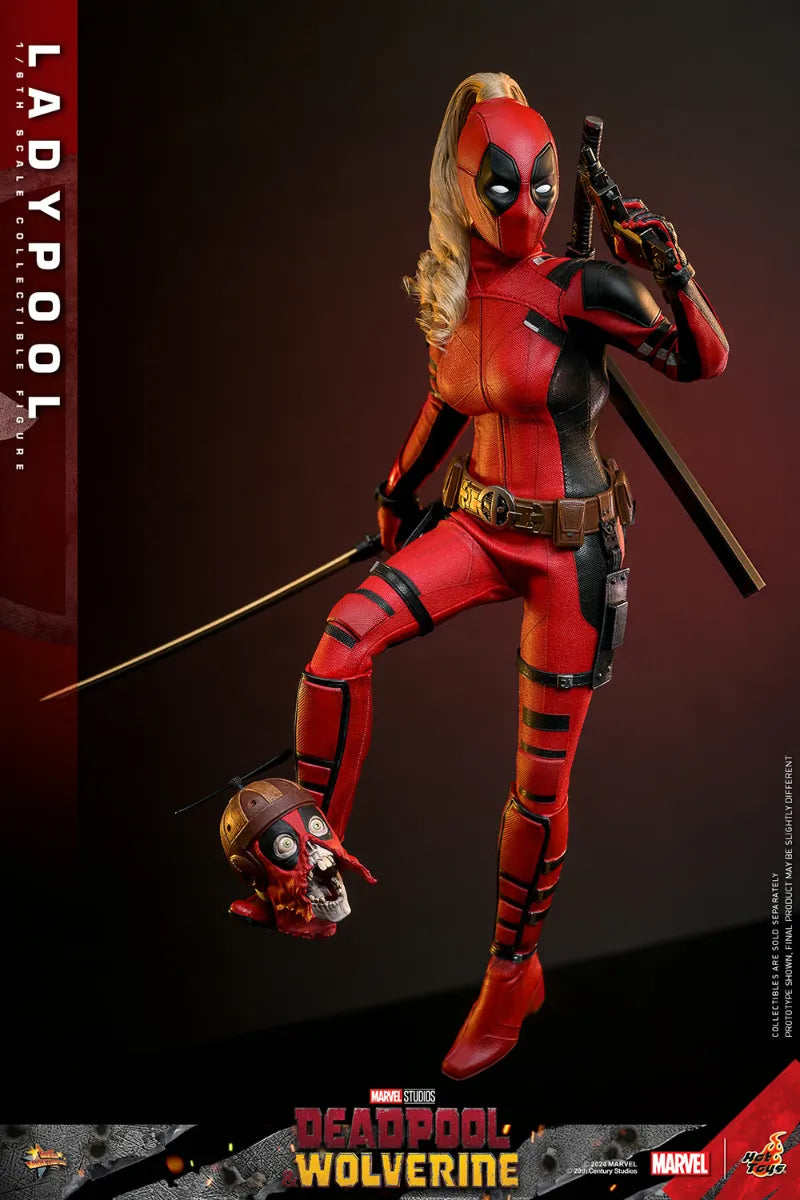 HOTMMS747 Deadpool & Wolverine - Ladypool 1:6 Scale Collectable Action Figure - Hot Toys - Titan Pop Culture