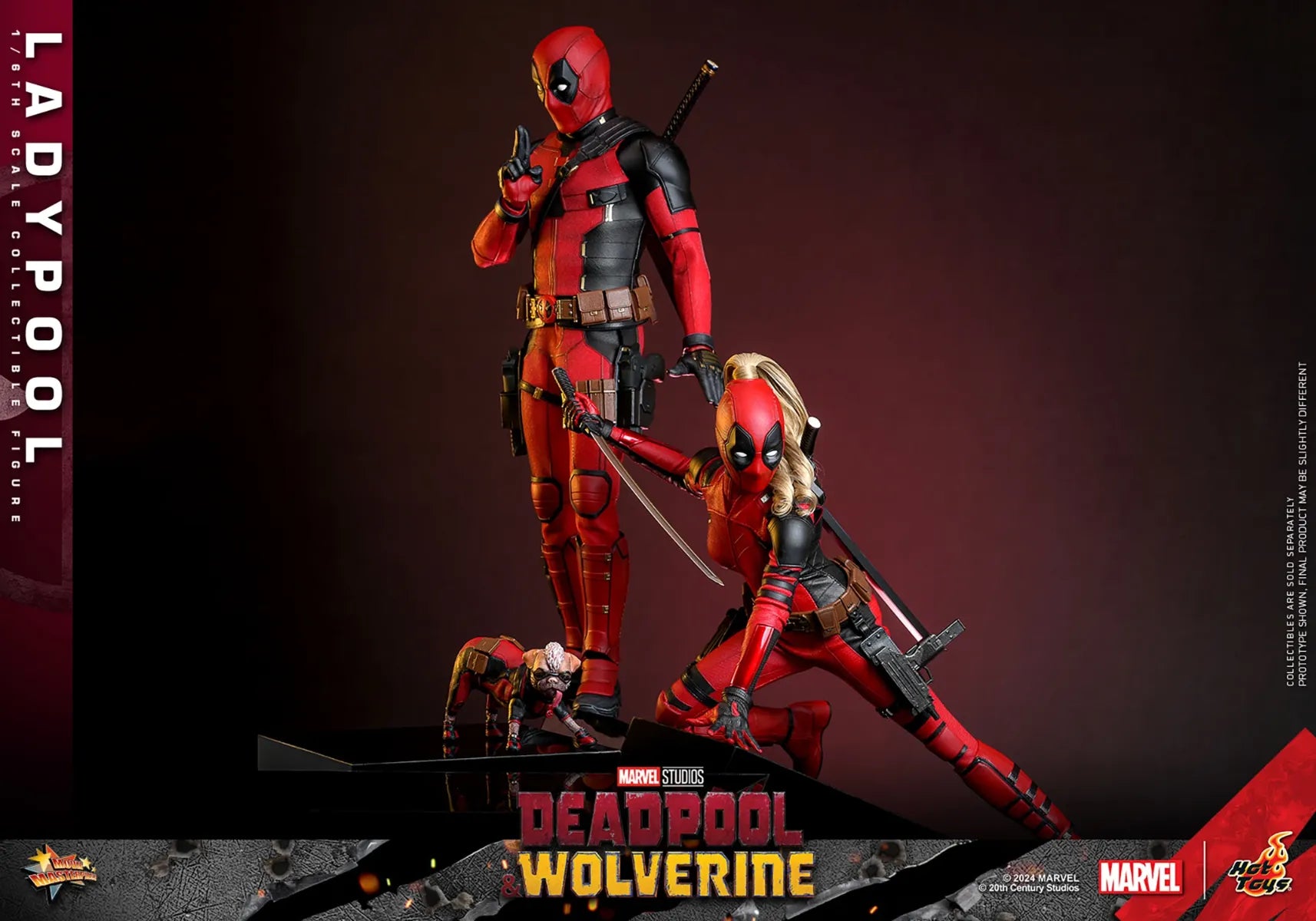 HOTMMS747 Deadpool & Wolverine - Ladypool 1:6 Scale Collectable Action Figure - Hot Toys - Titan Pop Culture