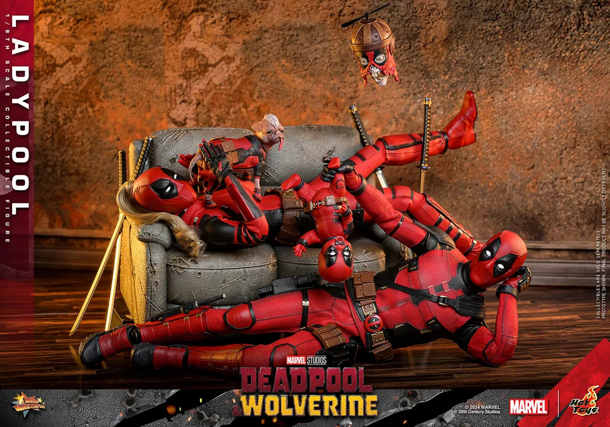 HOTMMS747 Deadpool & Wolverine - Ladypool 1:6 Scale Collectable Action Figure - Hot Toys - Titan Pop Culture