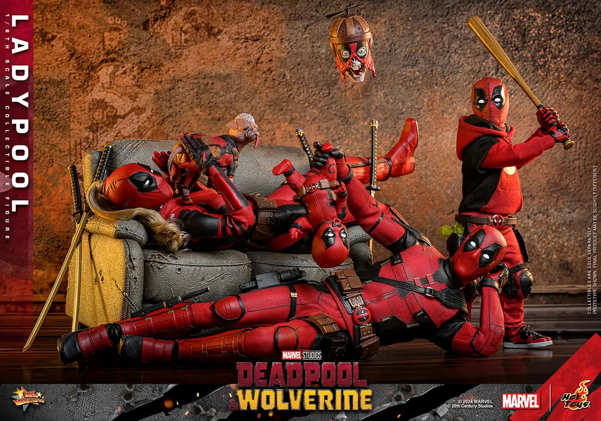 HOTMMS747 Deadpool & Wolverine - Ladypool 1:6 Scale Collectable Action Figure - Hot Toys - Titan Pop Culture