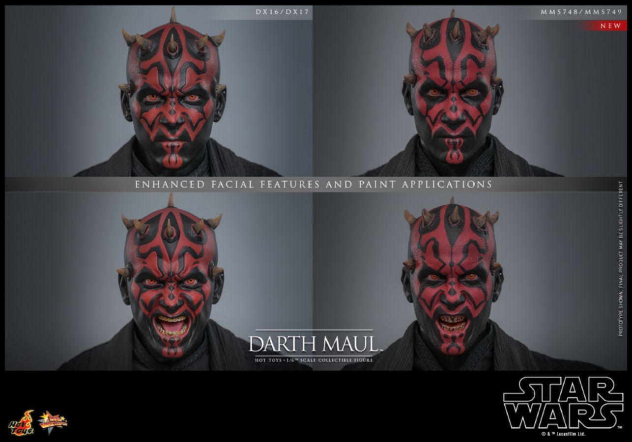 HOTMMS748 Star Wars Episode I: The Phantom Menace - Darth Maul 1:6 Scale Collectable Action Figure - Hot Toys - Titan Pop Culture