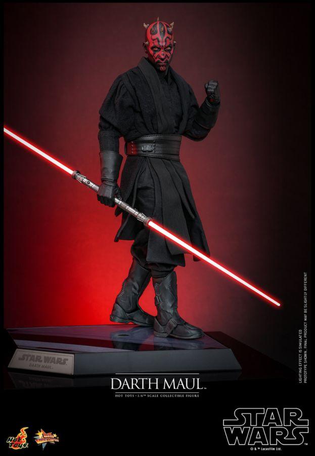 HOTMMS748 Star Wars Episode I: The Phantom Menace - Darth Maul 1:6 Scale Collectable Action Figure - Hot Toys - Titan Pop Culture