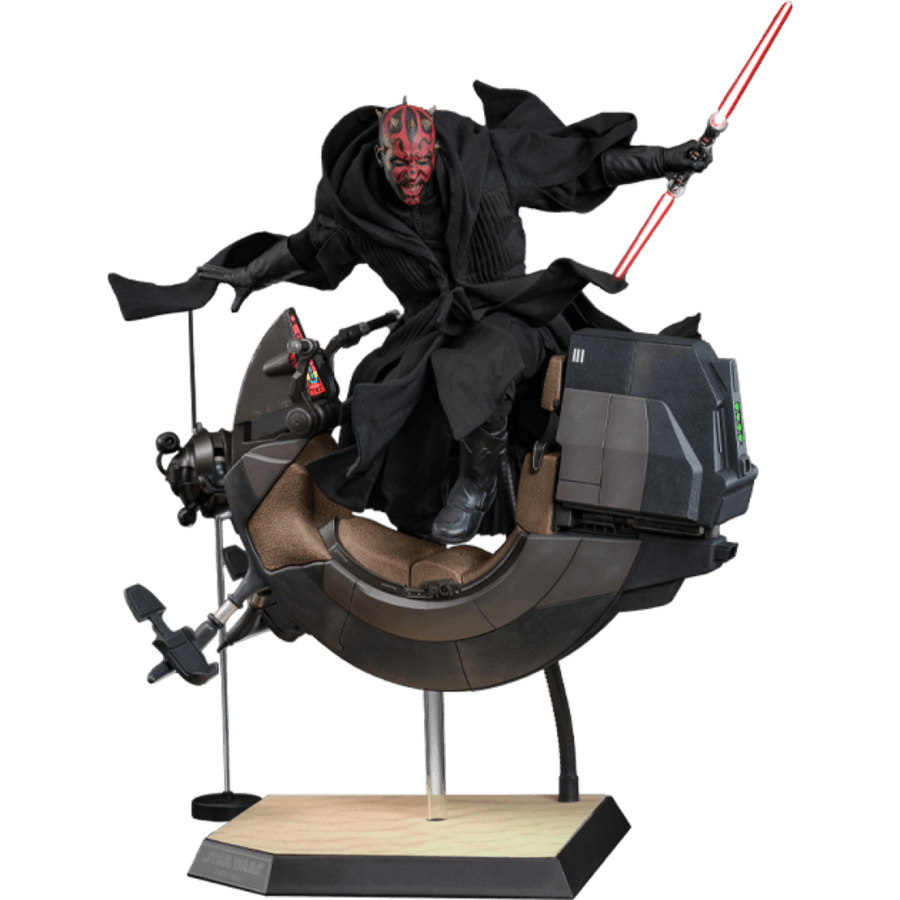 HOTMMS749 Star Wars Episode I: The Phantom Menace - Darth Maul with Sith Speeder 1:6 Scale Collectable Set - Hot Toys - Titan Pop Culture