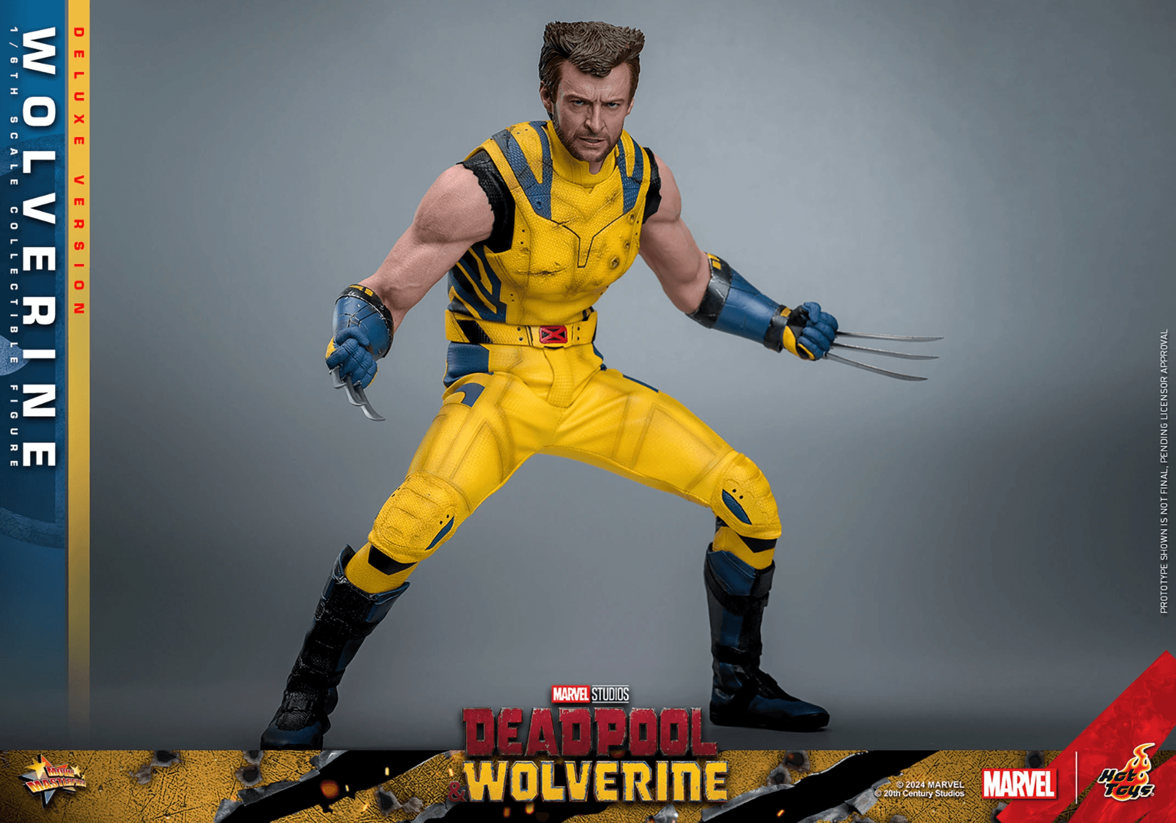 HOTMMS754 Deadpool & Wolverine - Wolverine Deluxe 1:6 Figure - Hot Toys - Titan Pop Culture