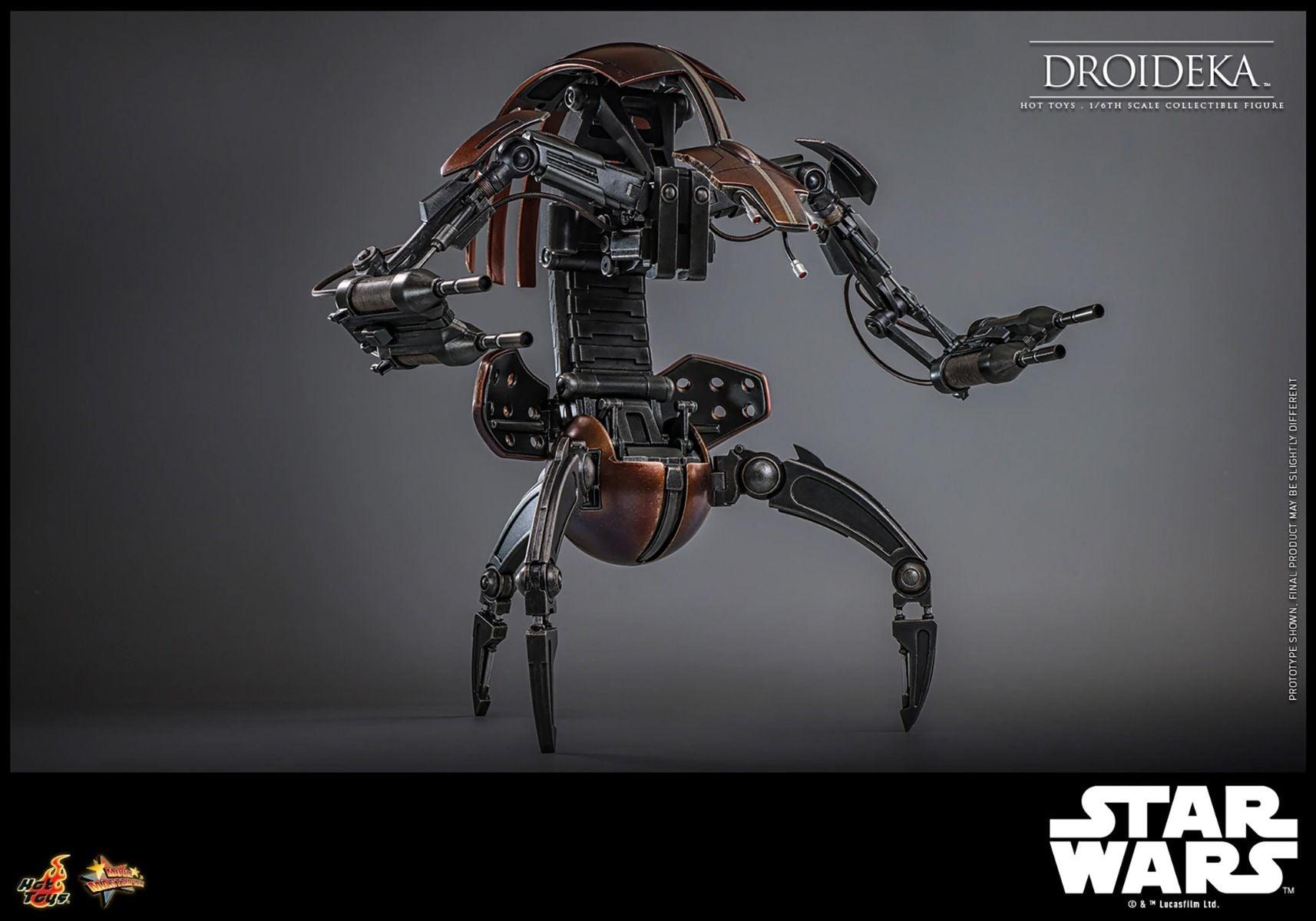 HOTMMS755 Star Wars Episode 1: The Phantom Menace - Droideka 1:6 Scale Collectable Action Figure - Sideshow Collectibles - Titan Pop Culture