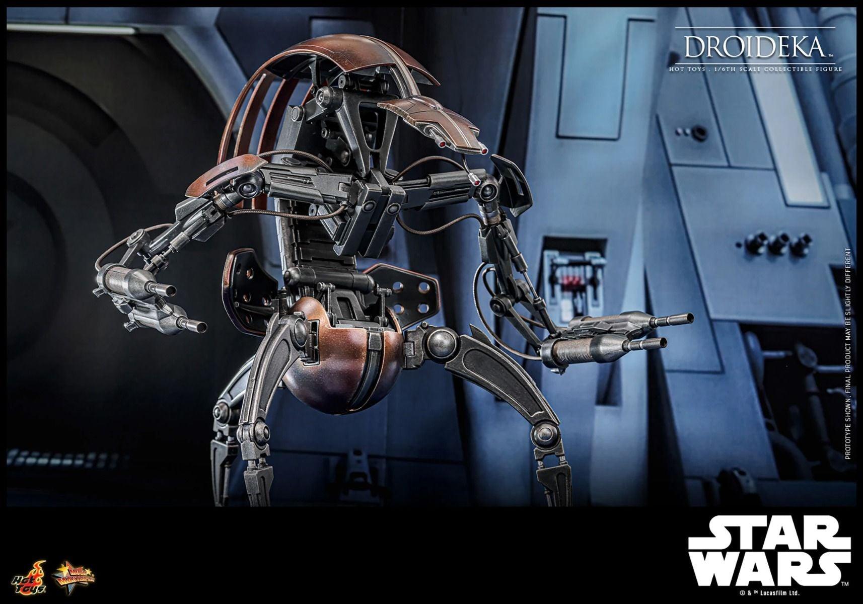 HOTMMS755 Star Wars Episode 1: The Phantom Menace - Droideka 1:6 Scale Collectable Action Figure - Sideshow Collectibles - Titan Pop Culture