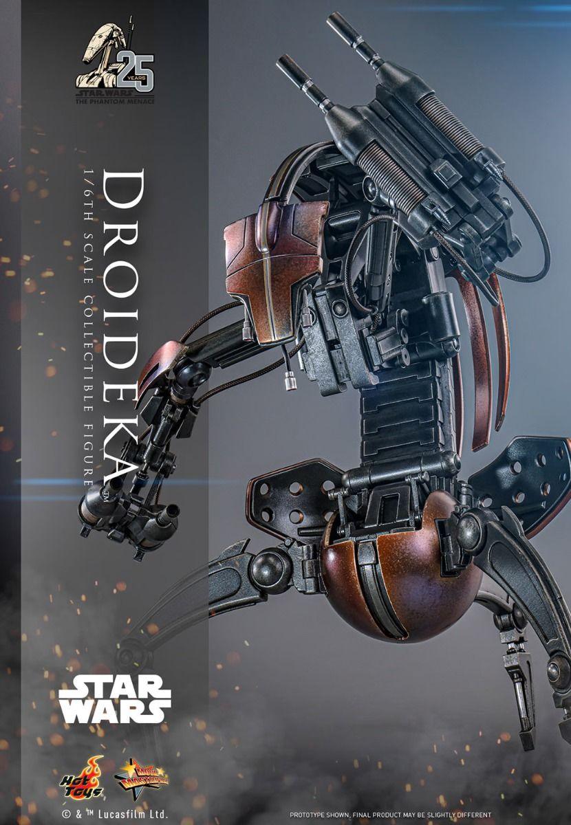 HOTMMS755 Star Wars Episode 1: The Phantom Menace - Droideka 1:6 Scale Collectable Action Figure - Sideshow Collectibles - Titan Pop Culture