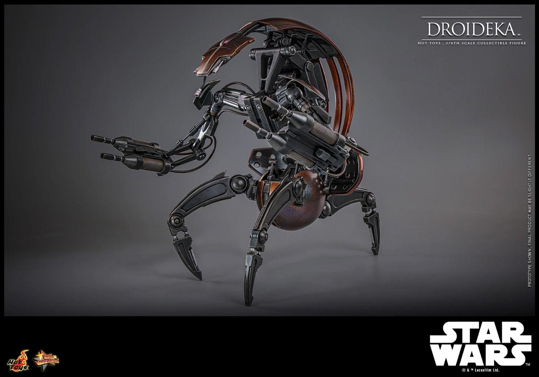 HOTMMS755 Star Wars Episode 1: The Phantom Menace - Droideka 1:6 Scale Collectable Action Figure - Sideshow Collectibles - Titan Pop Culture