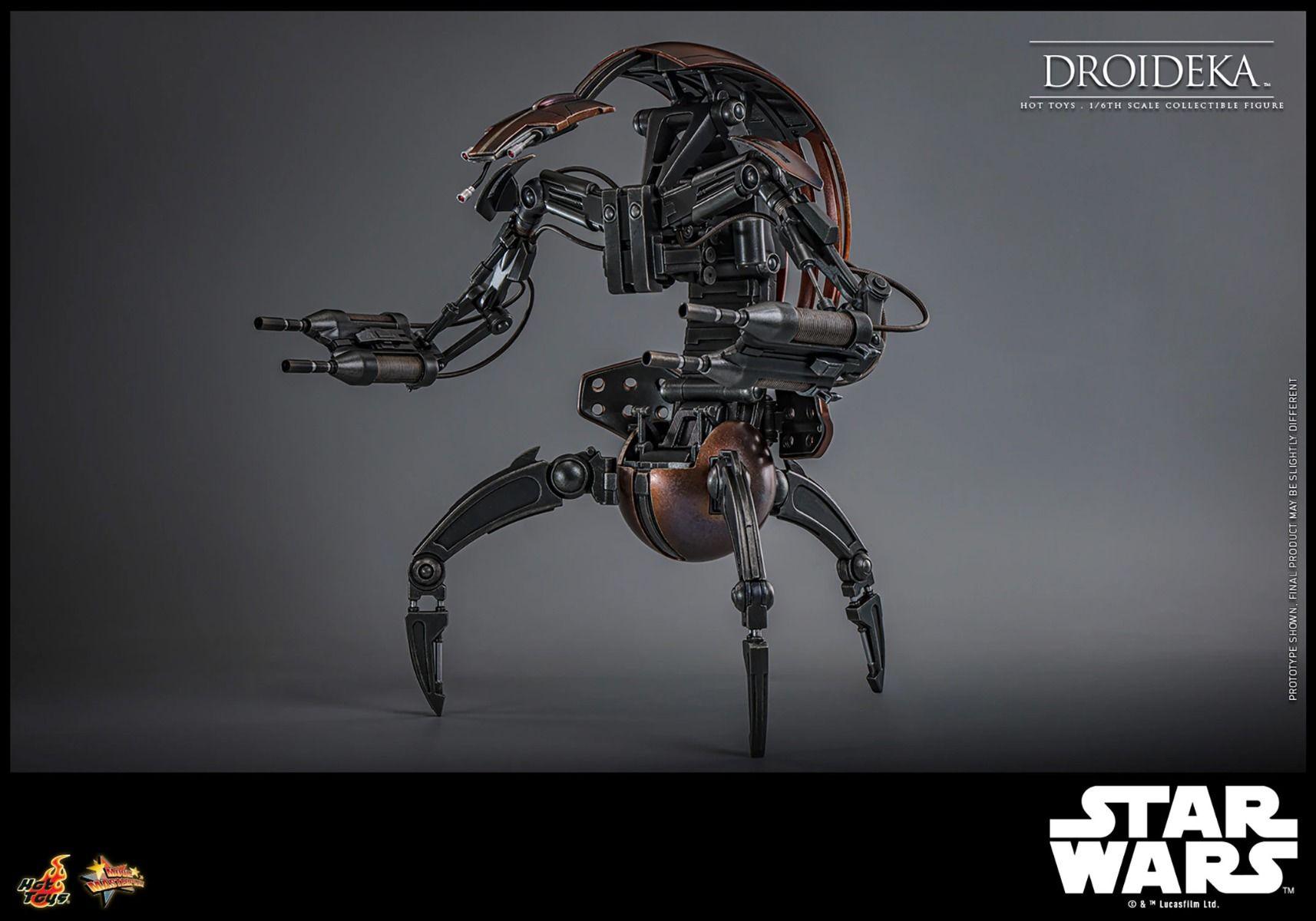 HOTMMS755 Star Wars Episode 1: The Phantom Menace - Droideka 1:6 Scale Collectable Action Figure - Sideshow Collectibles - Titan Pop Culture