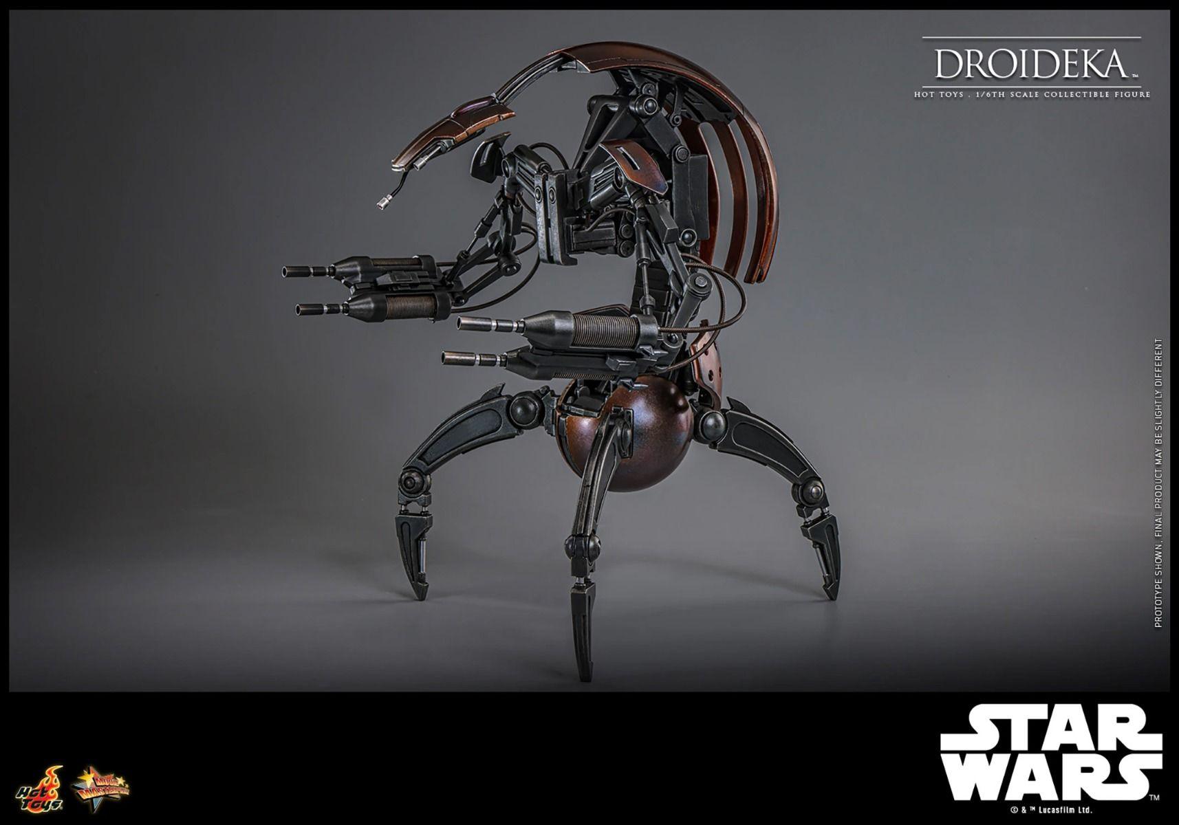 HOTMMS755 Star Wars Episode 1: The Phantom Menace - Droideka 1:6 Scale Collectable Action Figure - Sideshow Collectibles - Titan Pop Culture