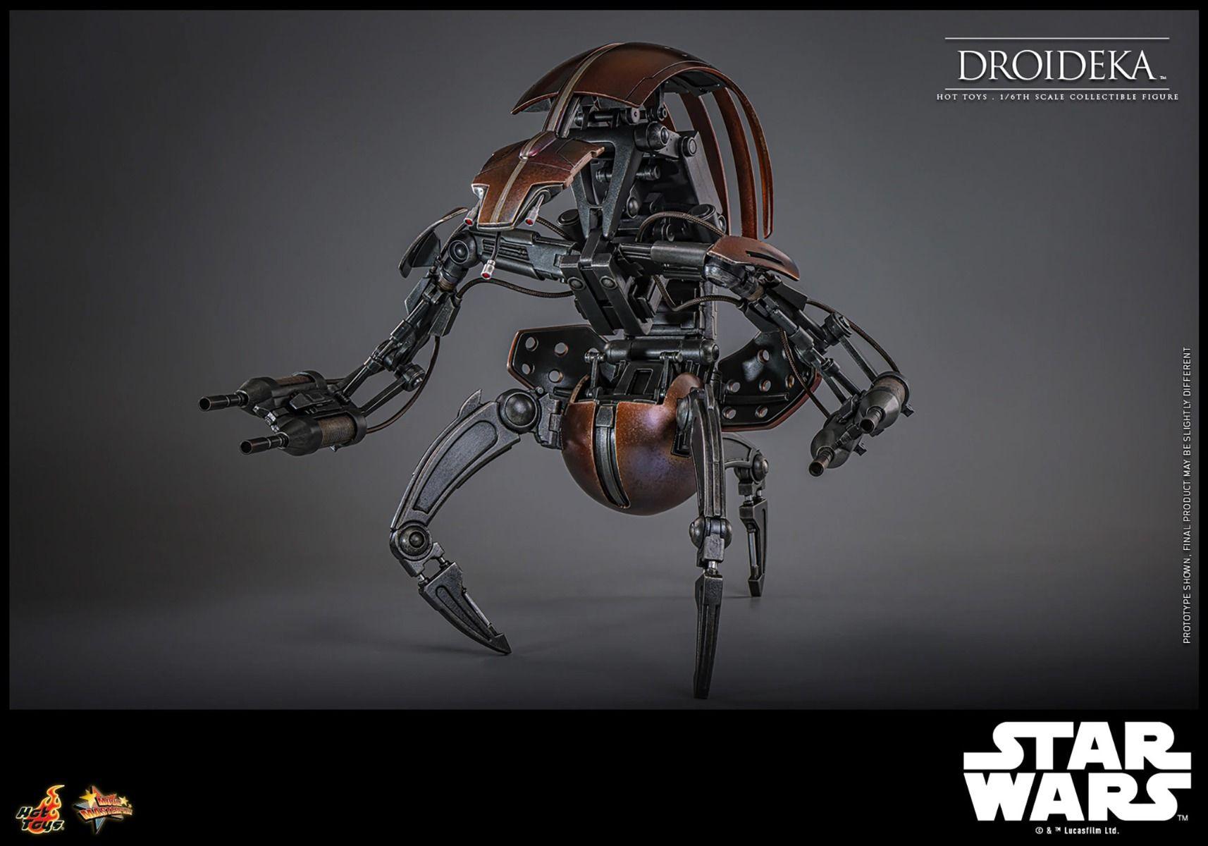 HOTMMS755 Star Wars Episode 1: The Phantom Menace - Droideka 1:6 Scale Collectable Action Figure - Sideshow Collectibles - Titan Pop Culture