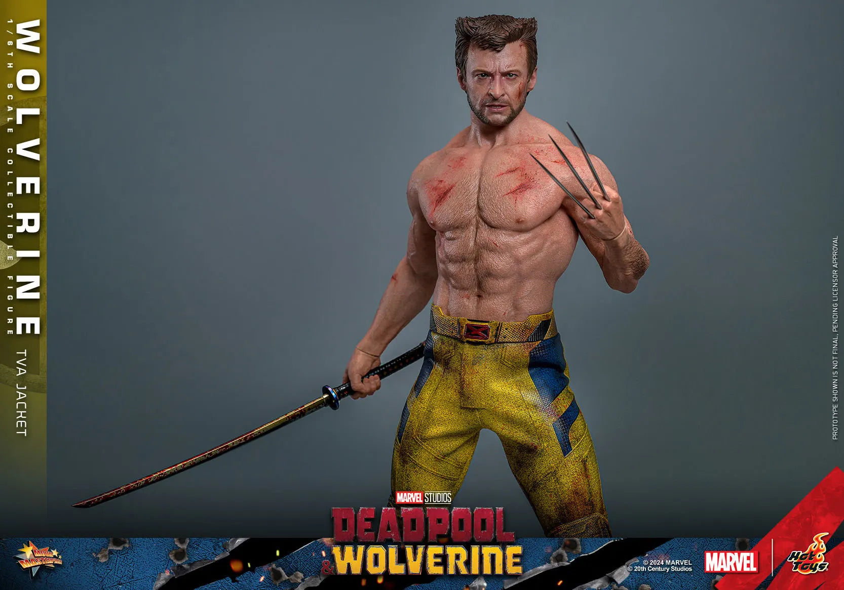 HOTMMS756 Deadpool & Wolverine - Wolverine (TVA Jacket) 1:6 Scale Collectable Action Figure - Hot Toys - Titan Pop Culture