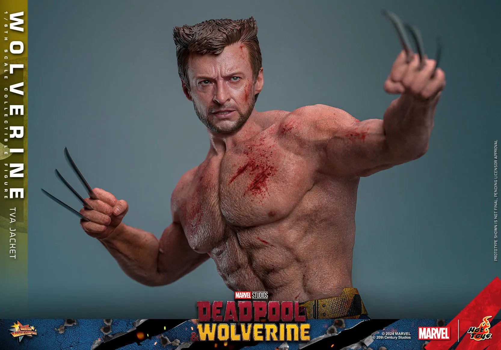 HOTMMS756 Deadpool & Wolverine - Wolverine (TVA Jacket) 1:6 Scale Collectable Action Figure - Hot Toys - Titan Pop Culture