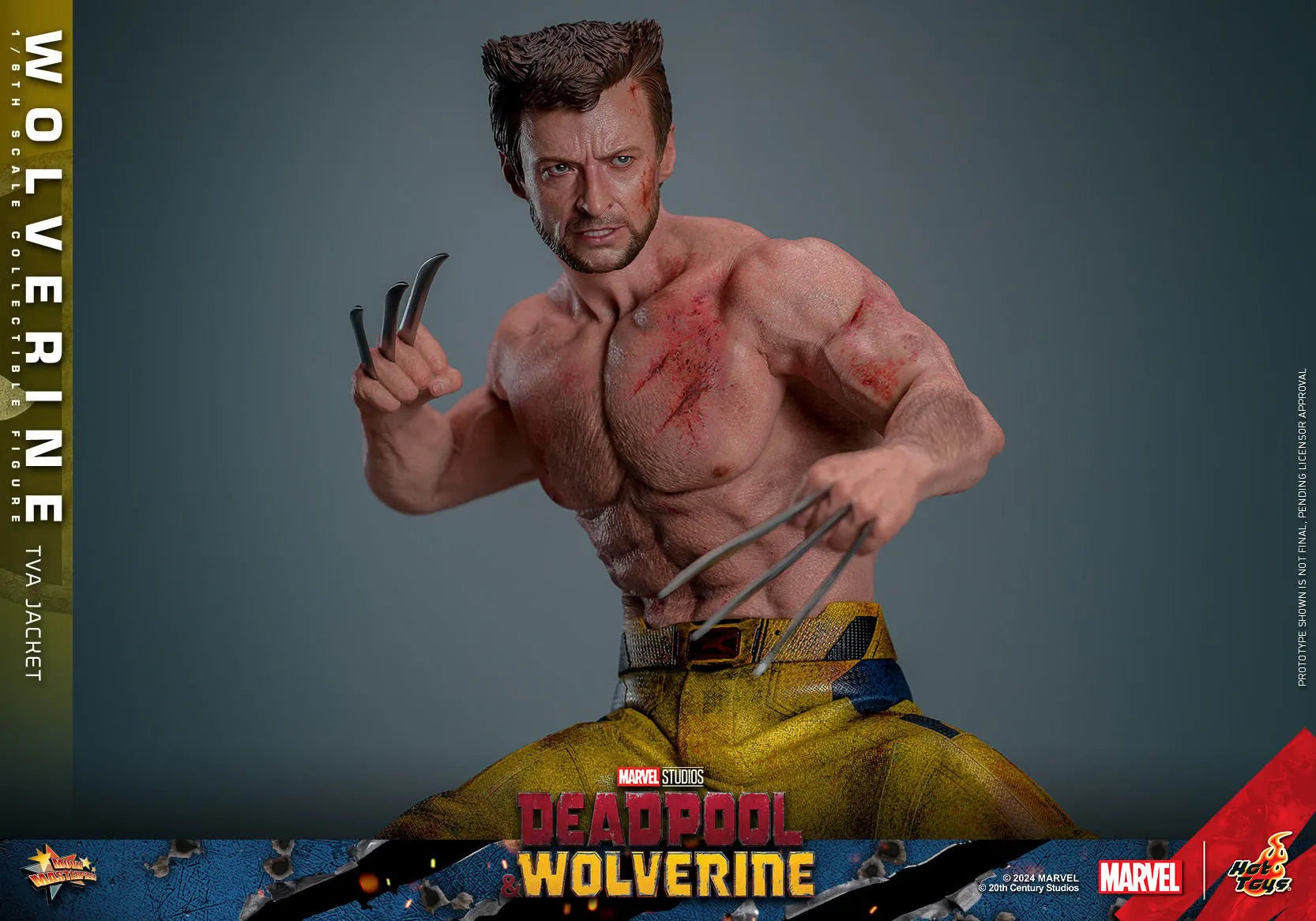 HOTMMS756 Deadpool & Wolverine - Wolverine (TVA Jacket) 1:6 Scale Collectable Action Figure - Hot Toys - Titan Pop Culture