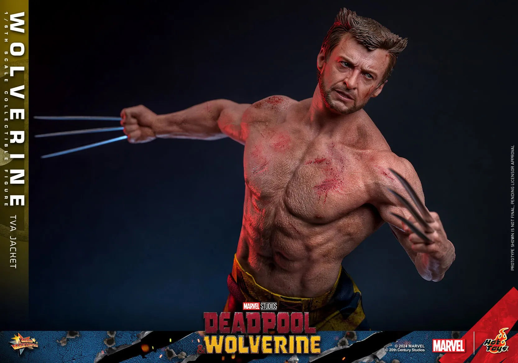 HOTMMS756 Deadpool & Wolverine - Wolverine (TVA Jacket) 1:6 Scale Collectable Action Figure - Hot Toys - Titan Pop Culture