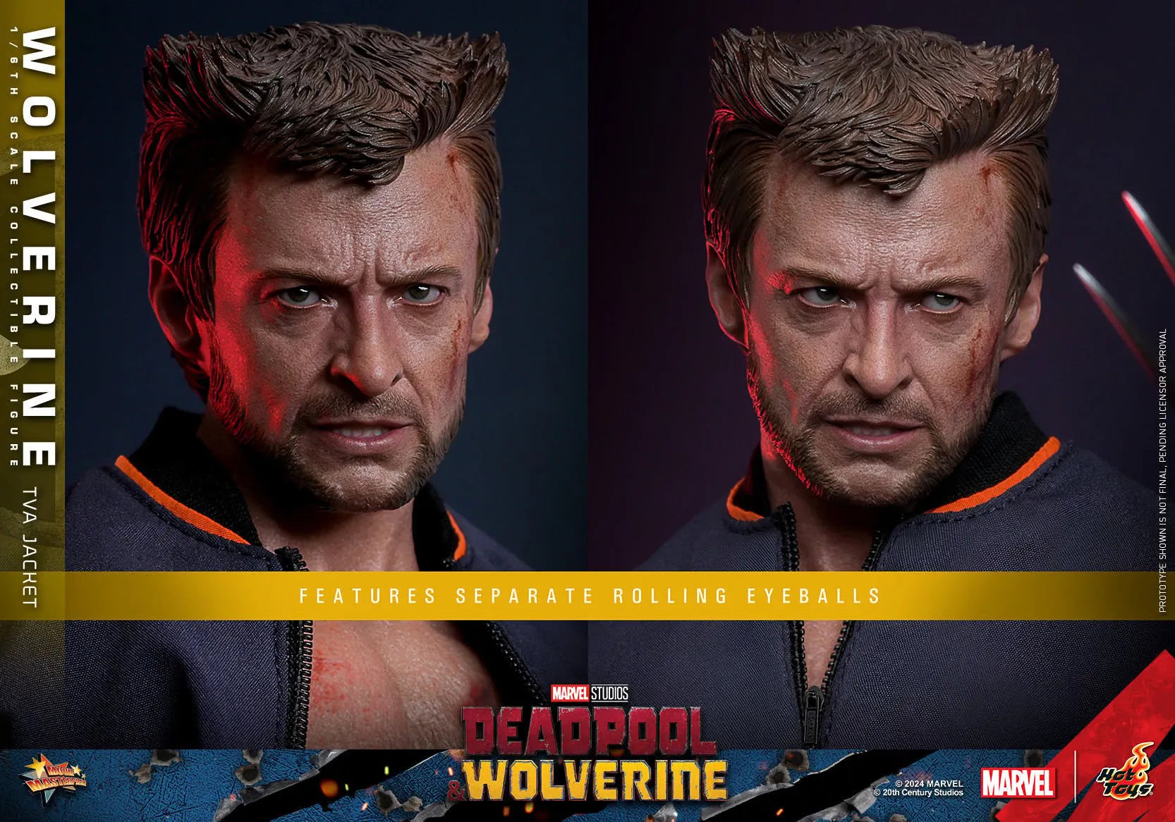 HOTMMS756 Deadpool & Wolverine - Wolverine (TVA Jacket) 1:6 Scale Collectable Action Figure - Hot Toys - Titan Pop Culture