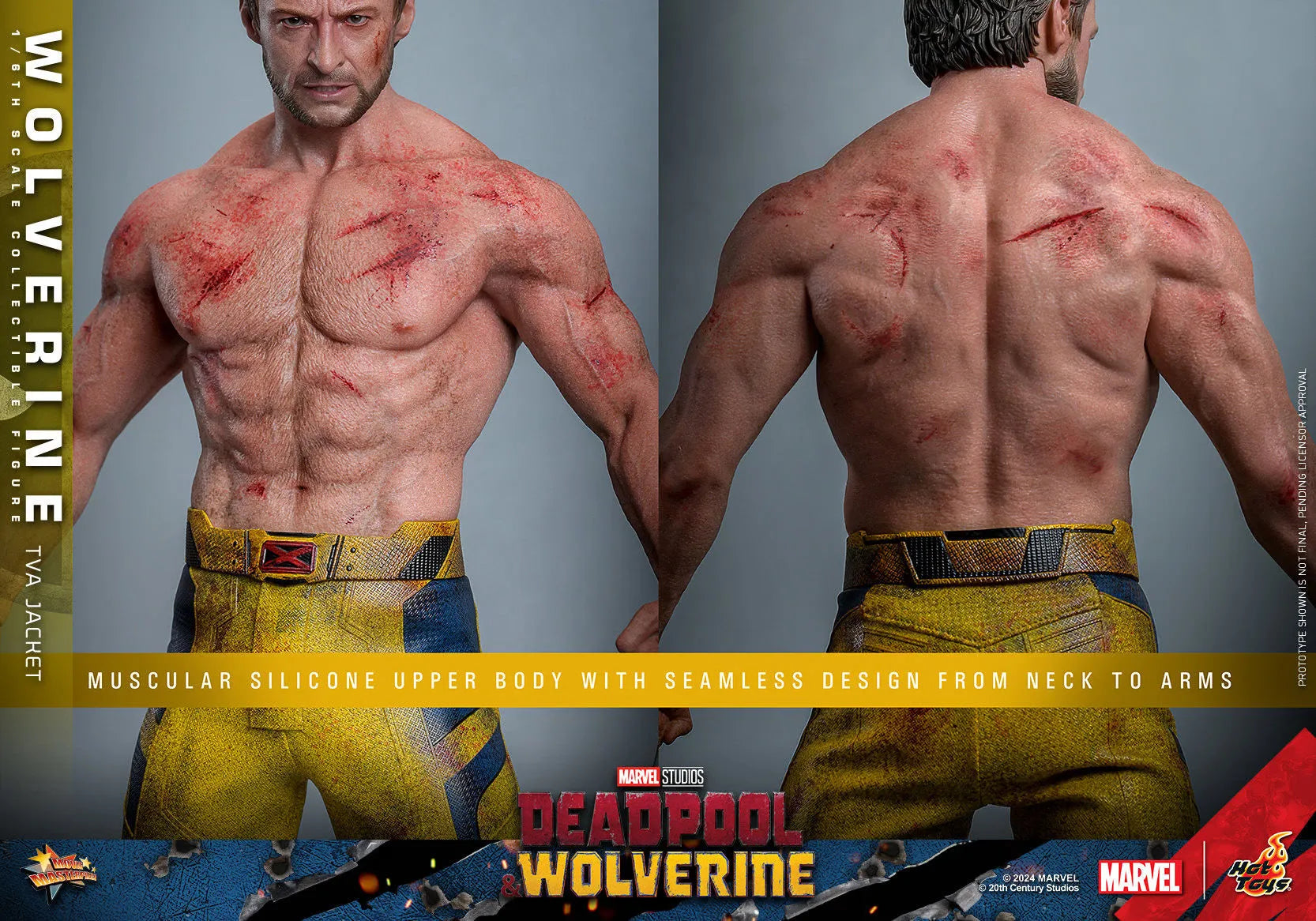 HOTMMS756 Deadpool & Wolverine - Wolverine (TVA Jacket) 1:6 Scale Collectable Action Figure - Hot Toys - Titan Pop Culture