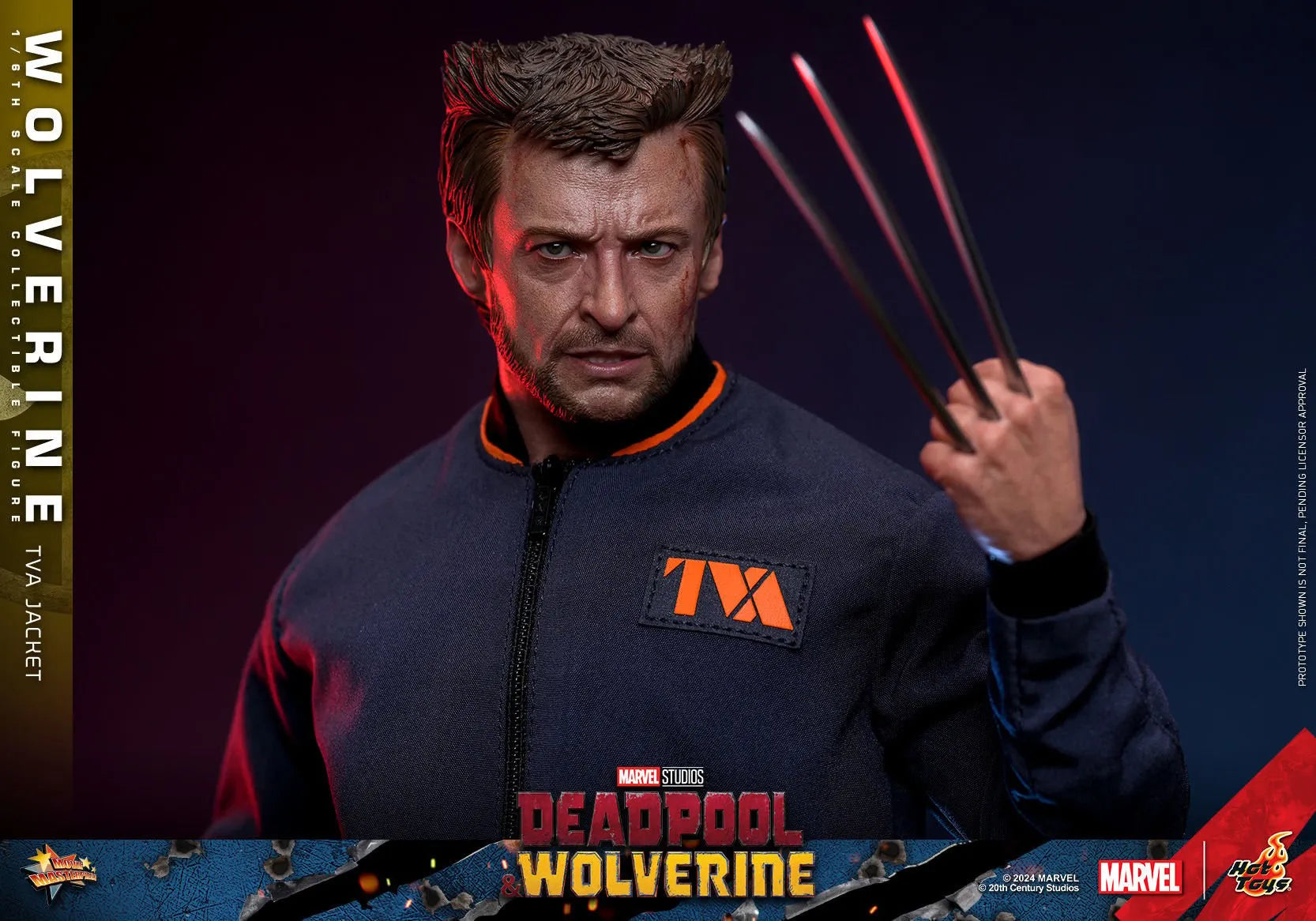 HOTMMS756 Deadpool & Wolverine - Wolverine (TVA Jacket) 1:6 Scale Collectable Action Figure - Hot Toys - Titan Pop Culture