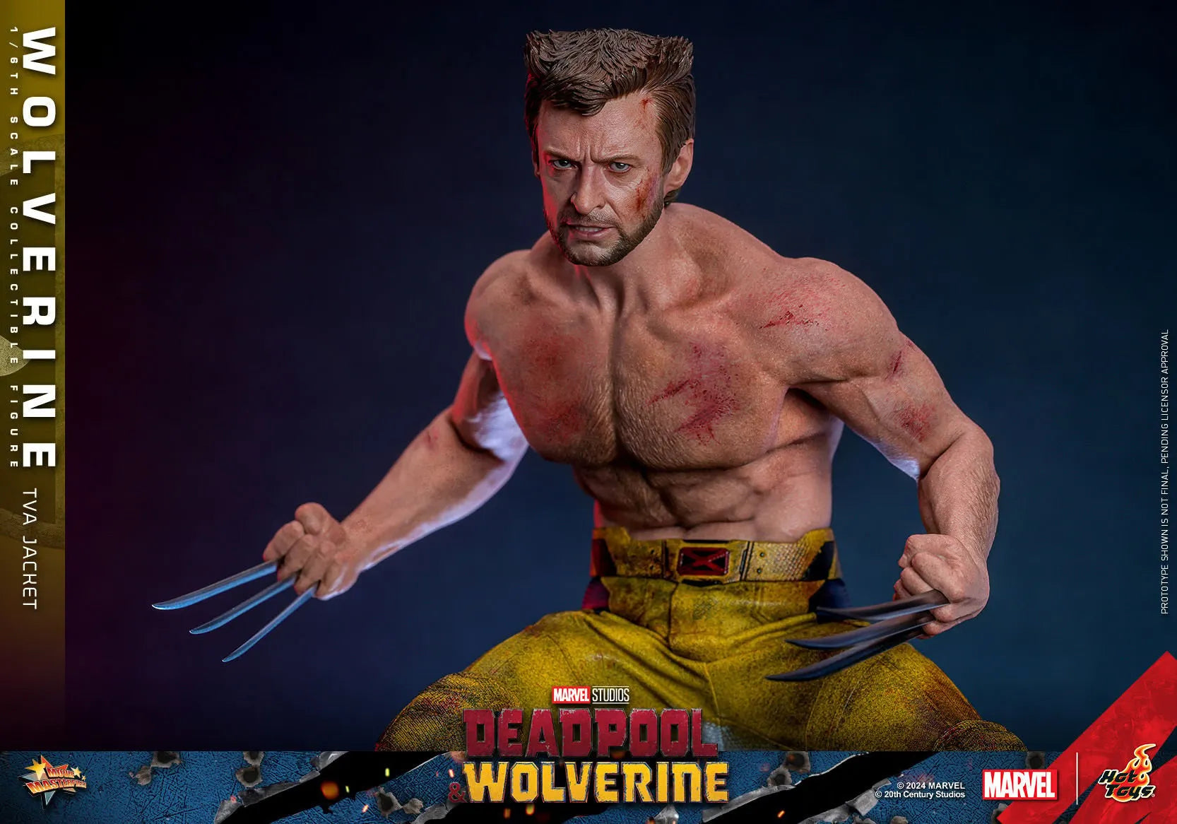 HOTMMS756 Deadpool & Wolverine - Wolverine (TVA Jacket) 1:6 Scale Collectable Action Figure - Hot Toys - Titan Pop Culture