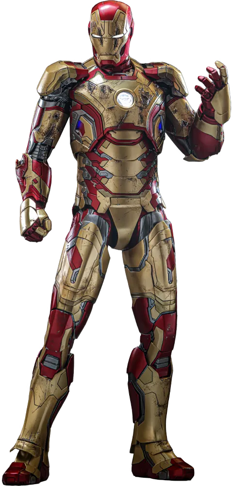 HOTMMS758D65 Iron Man 3 - Iron Man Mk 42 (2.0) 1:6 Scale Collectable Action Figure - Hot Toys - Titan Pop Culture