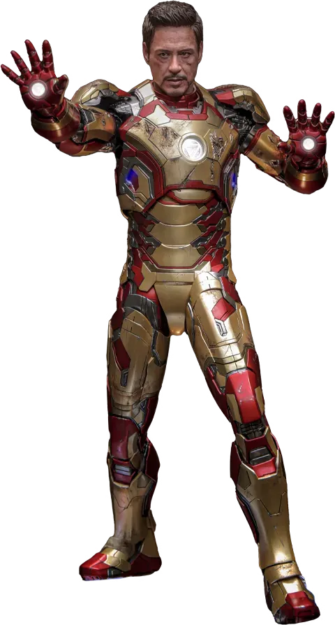 HOTMMS759D66 Iron Man 3 - Iron Man Mk 42 (2.0) Deluxe 1:6 Scale Collectable Action Figure - Hot Toys - Titan Pop Culture