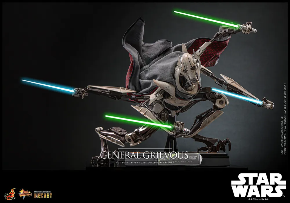 HOTMMS760D67 Star Wars: Revenge of the Sith - General Grievous 1:6 Scale Collectable Action Figure - Hot Toys - Titan Pop Culture