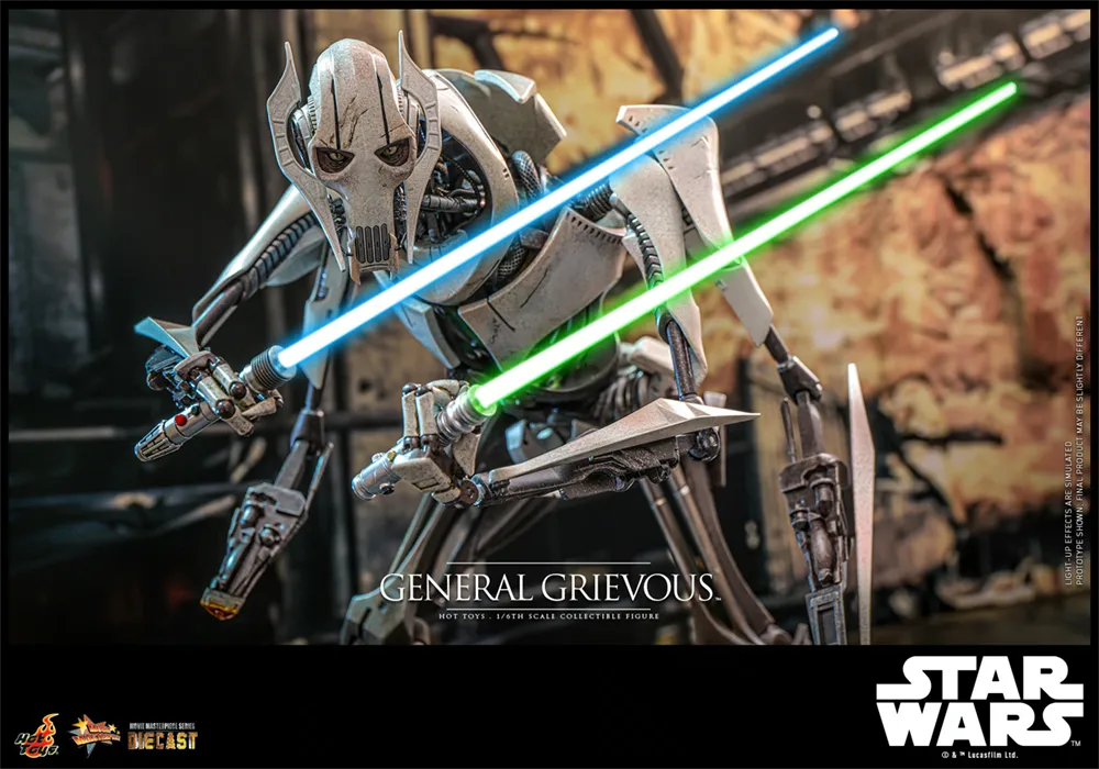 HOTMMS760D67 Star Wars: Revenge of the Sith - General Grievous 1:6 Scale Collectable Action Figure - Hot Toys - Titan Pop Culture