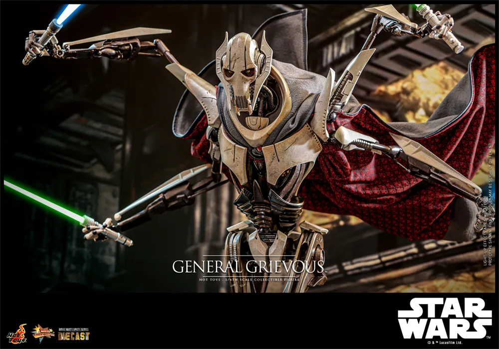 HOTMMS760D67 Star Wars: Revenge of the Sith - General Grievous 1:6 Scale Collectable Action Figure - Hot Toys - Titan Pop Culture