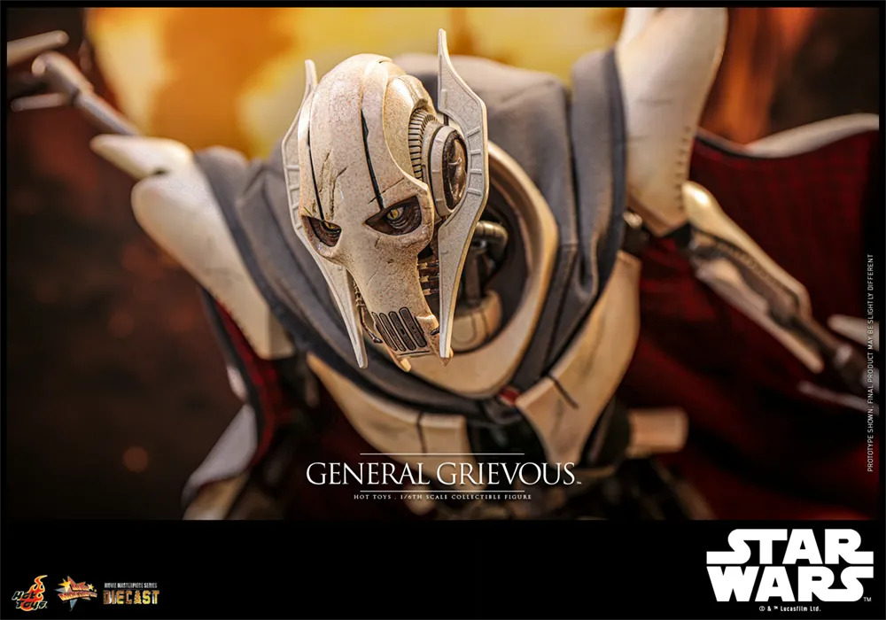 HOTMMS760D67 Star Wars: Revenge of the Sith - General Grievous 1:6 Scale Collectable Action Figure - Hot Toys - Titan Pop Culture