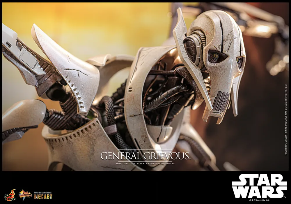 HOTMMS760D67 Star Wars: Revenge of the Sith - General Grievous 1:6 Scale Collectable Action Figure - Hot Toys - Titan Pop Culture