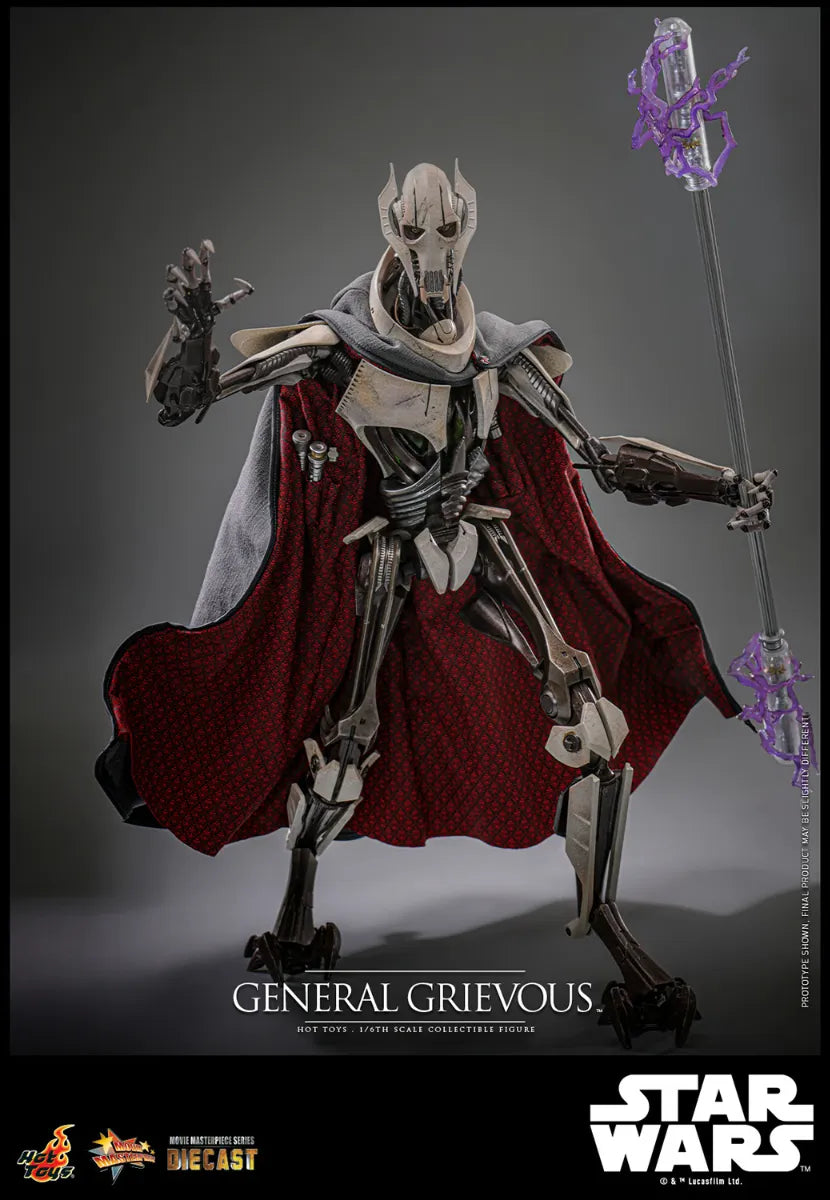 HOTMMS760D67 Star Wars: Revenge of the Sith - General Grievous 1:6 Scale Collectable Action Figure - Hot Toys - Titan Pop Culture