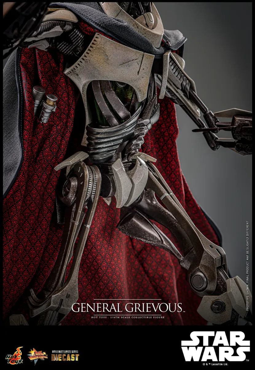 HOTMMS760D67 Star Wars: Revenge of the Sith - General Grievous 1:6 Scale Collectable Action Figure - Hot Toys - Titan Pop Culture