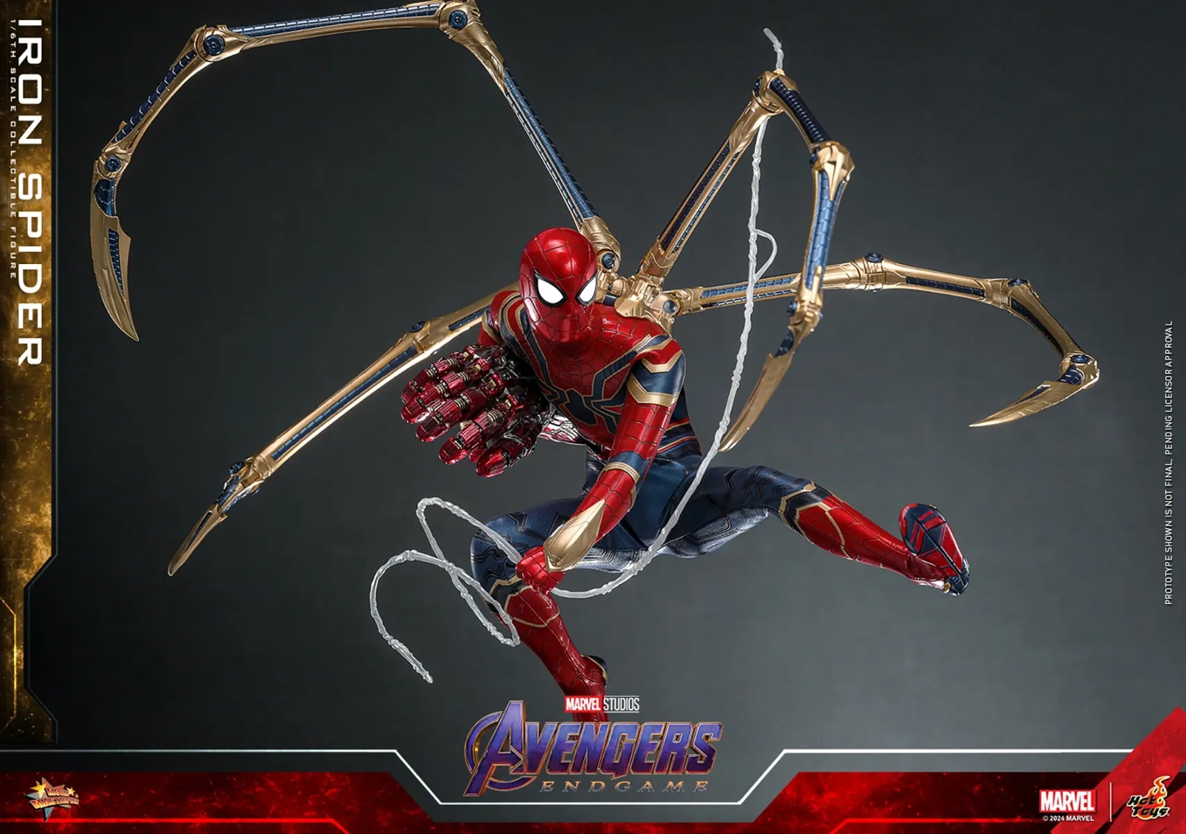 HOTMMS761 Avengers 4: Endgame - Iron Spider 1:6 Scale Collectable Action Figure - Hot Toys - Titan Pop Culture