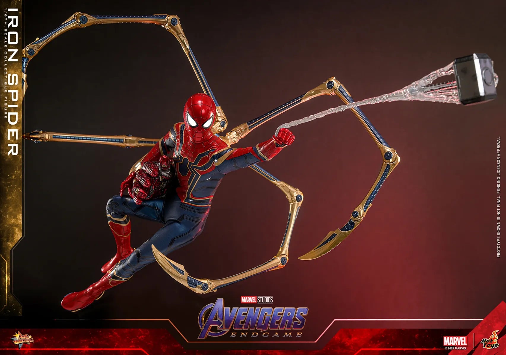 HOTMMS761 Avengers 4: Endgame - Iron Spider 1:6 Scale Collectable Action Figure - Hot Toys - Titan Pop Culture