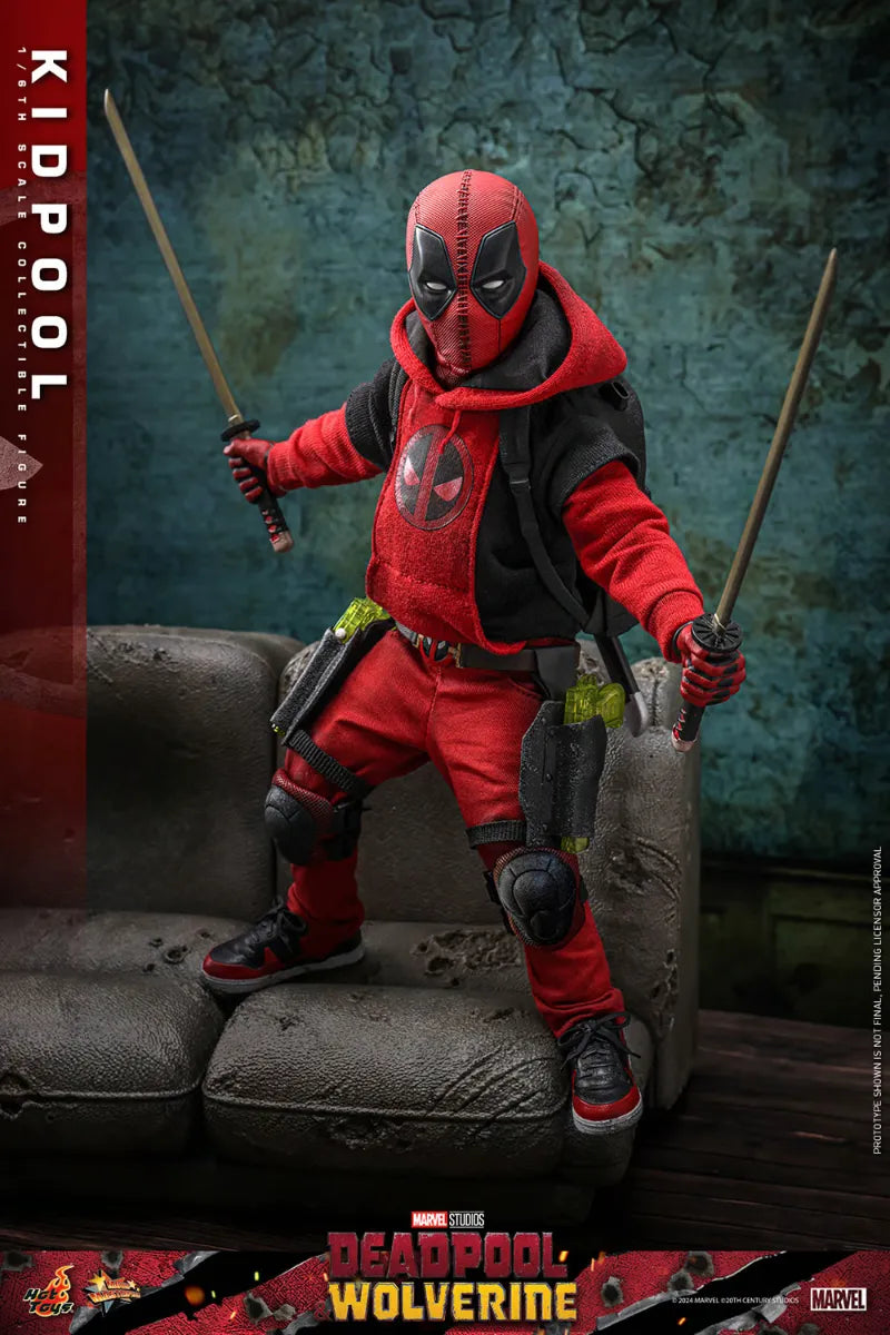 HOTMMS763 Deadpool & Wolverine - Kidpool 1:6 Scale Collectable Action Figure - Hot Toys - Titan Pop Culture