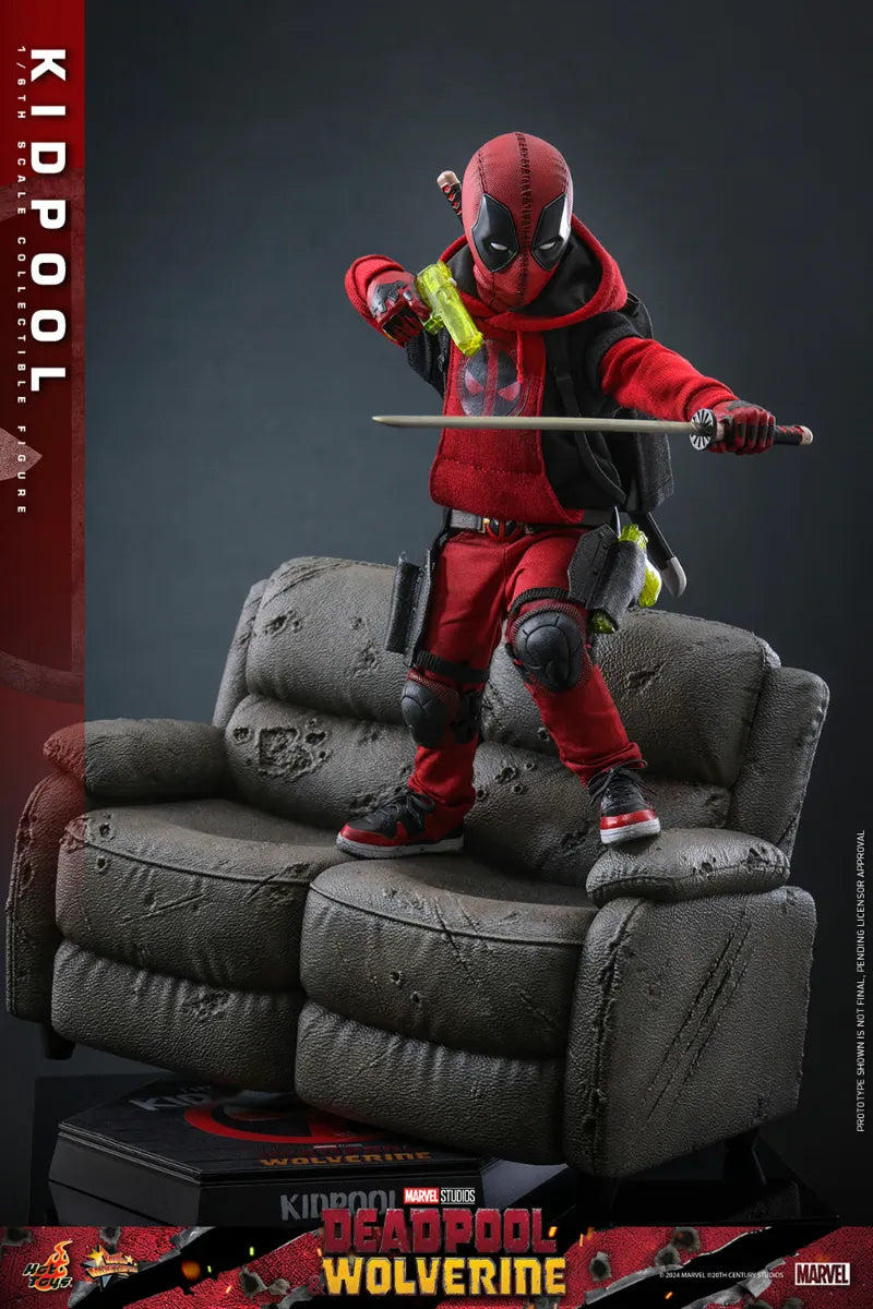 HOTMMS763 Deadpool & Wolverine - Kidpool 1:6 Scale Collectable Action Figure - Hot Toys - Titan Pop Culture