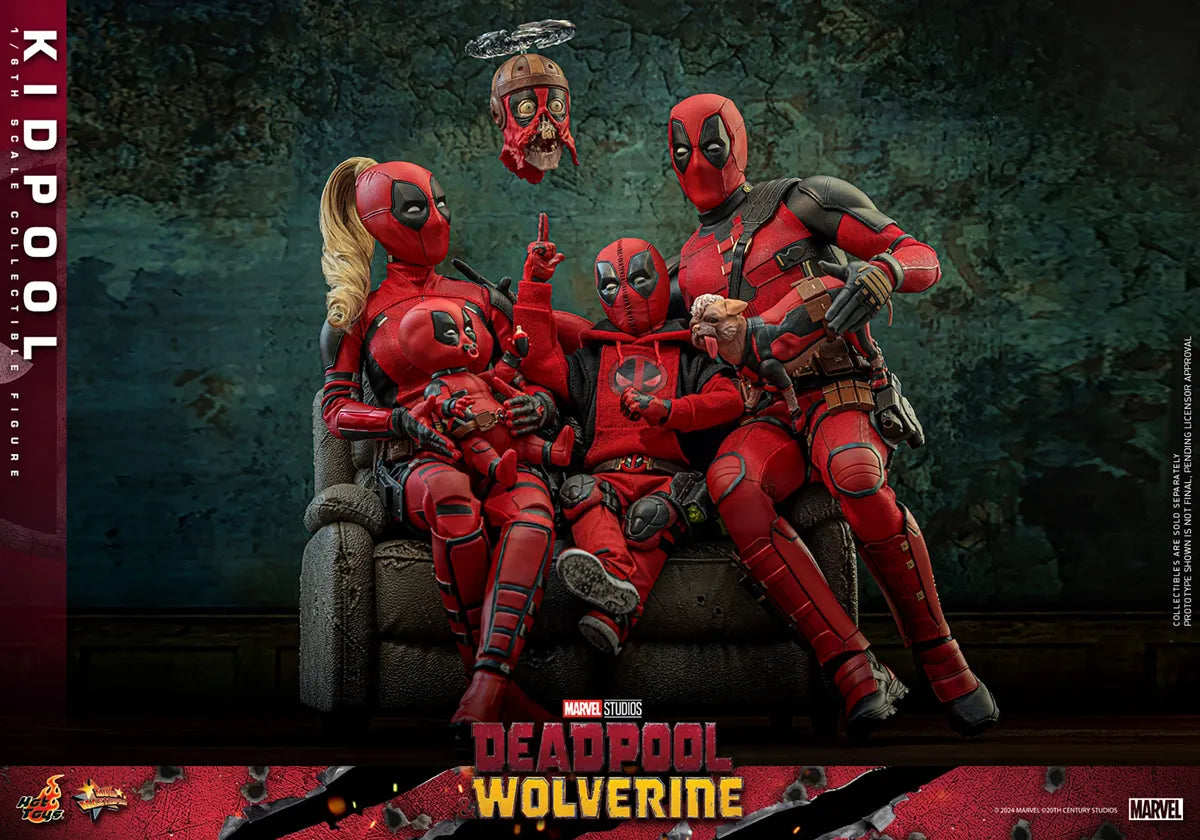 HOTMMS763 Deadpool & Wolverine - Kidpool 1:6 Scale Collectable Action Figure - Hot Toys - Titan Pop Culture