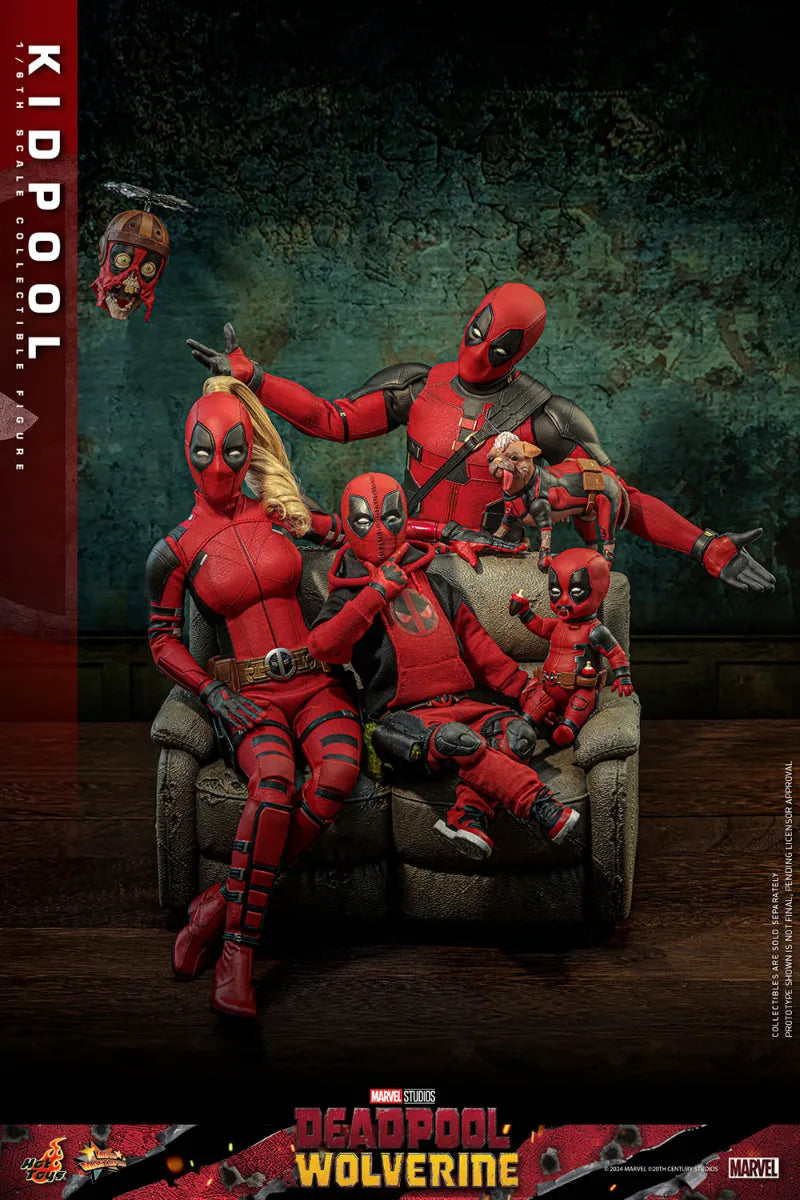 HOTMMS763 Deadpool & Wolverine - Kidpool 1:6 Scale Collectable Action Figure - Hot Toys - Titan Pop Culture