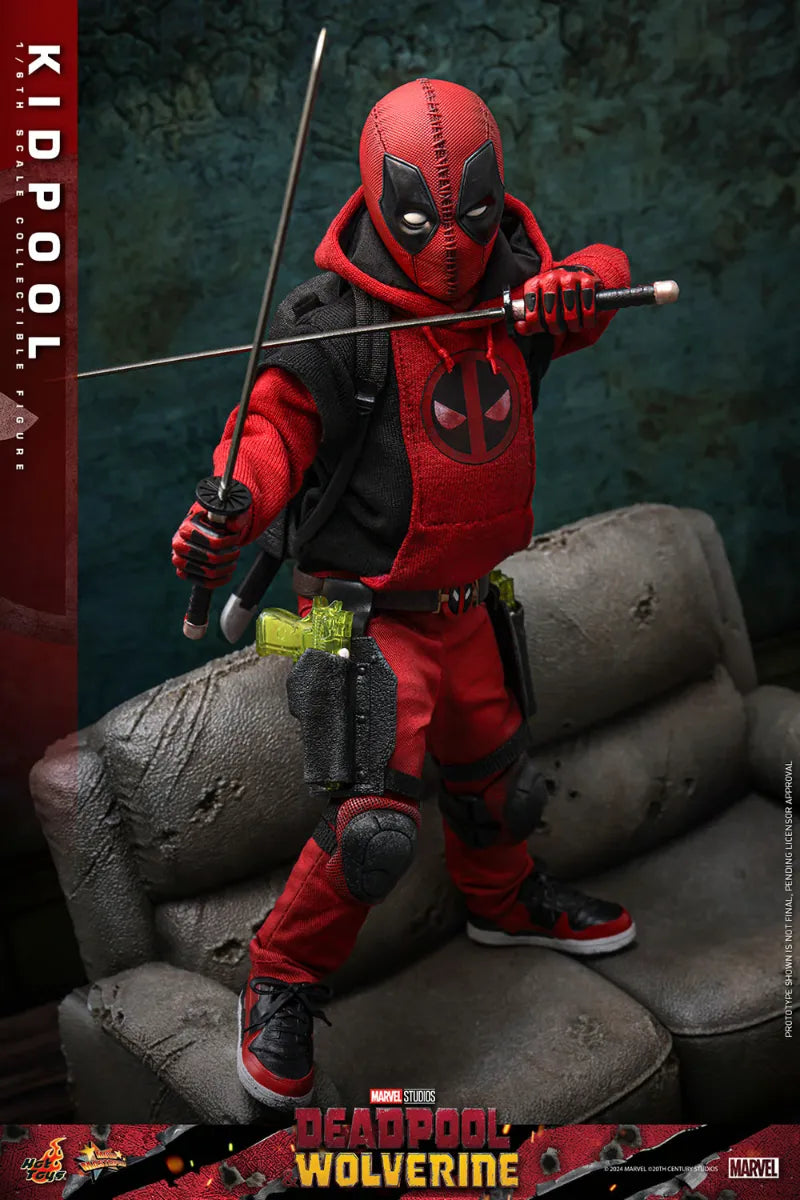 HOTMMS763 Deadpool & Wolverine - Kidpool 1:6 Scale Collectable Action Figure - Hot Toys - Titan Pop Culture